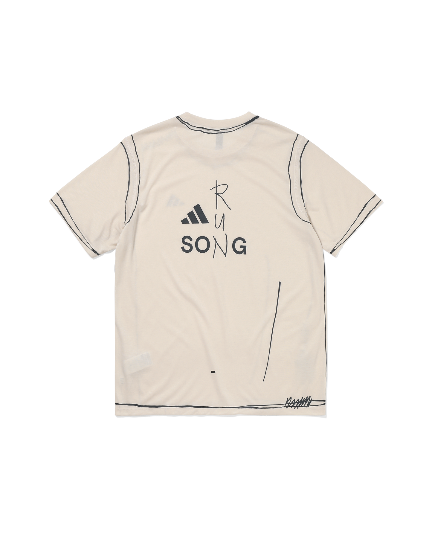 X SONG FOR THE MUTE ADI365 RUNNING UNITEFIT T-SHIRT