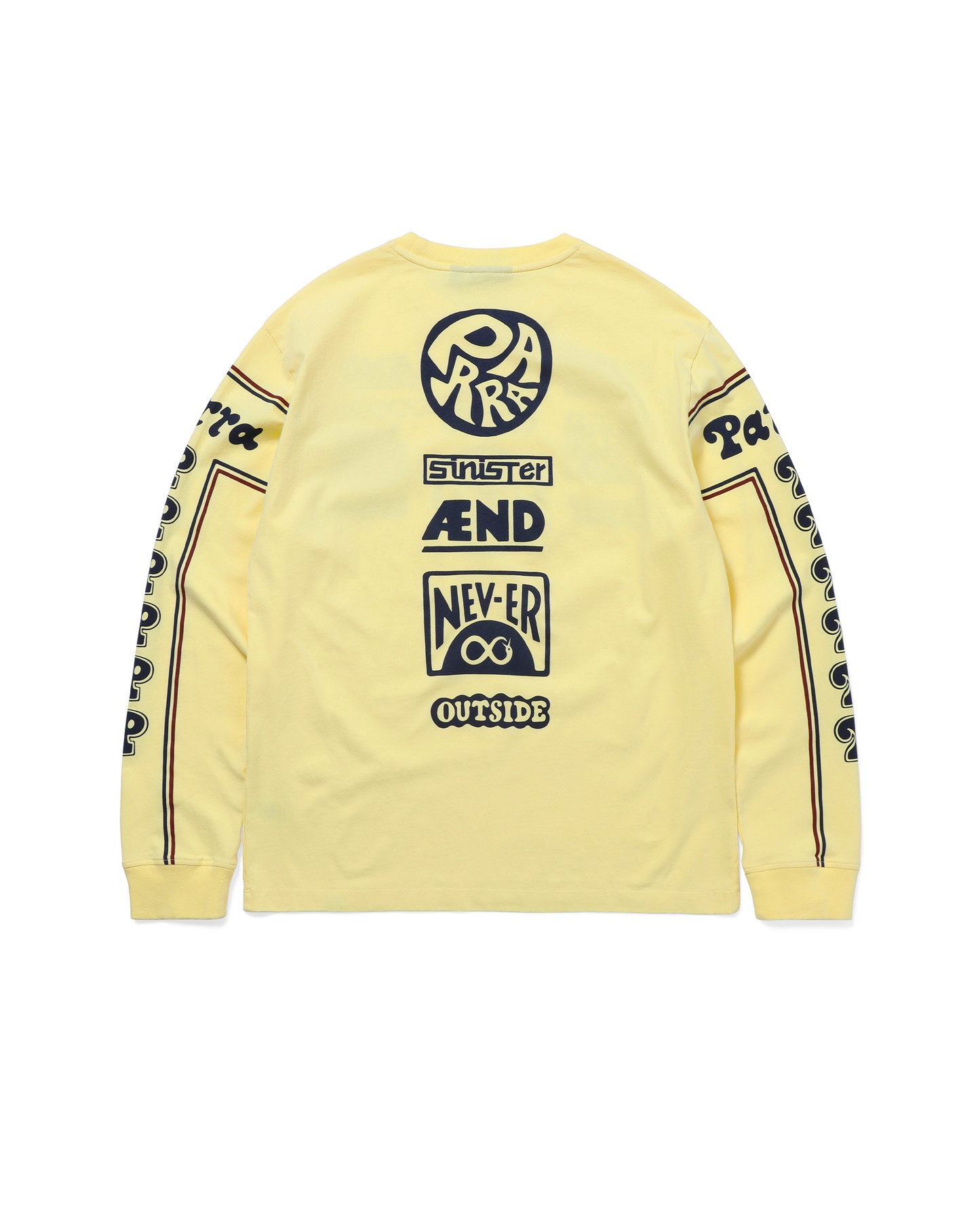 NEVER SINISTER LONG SLEEVE T-SHIRT