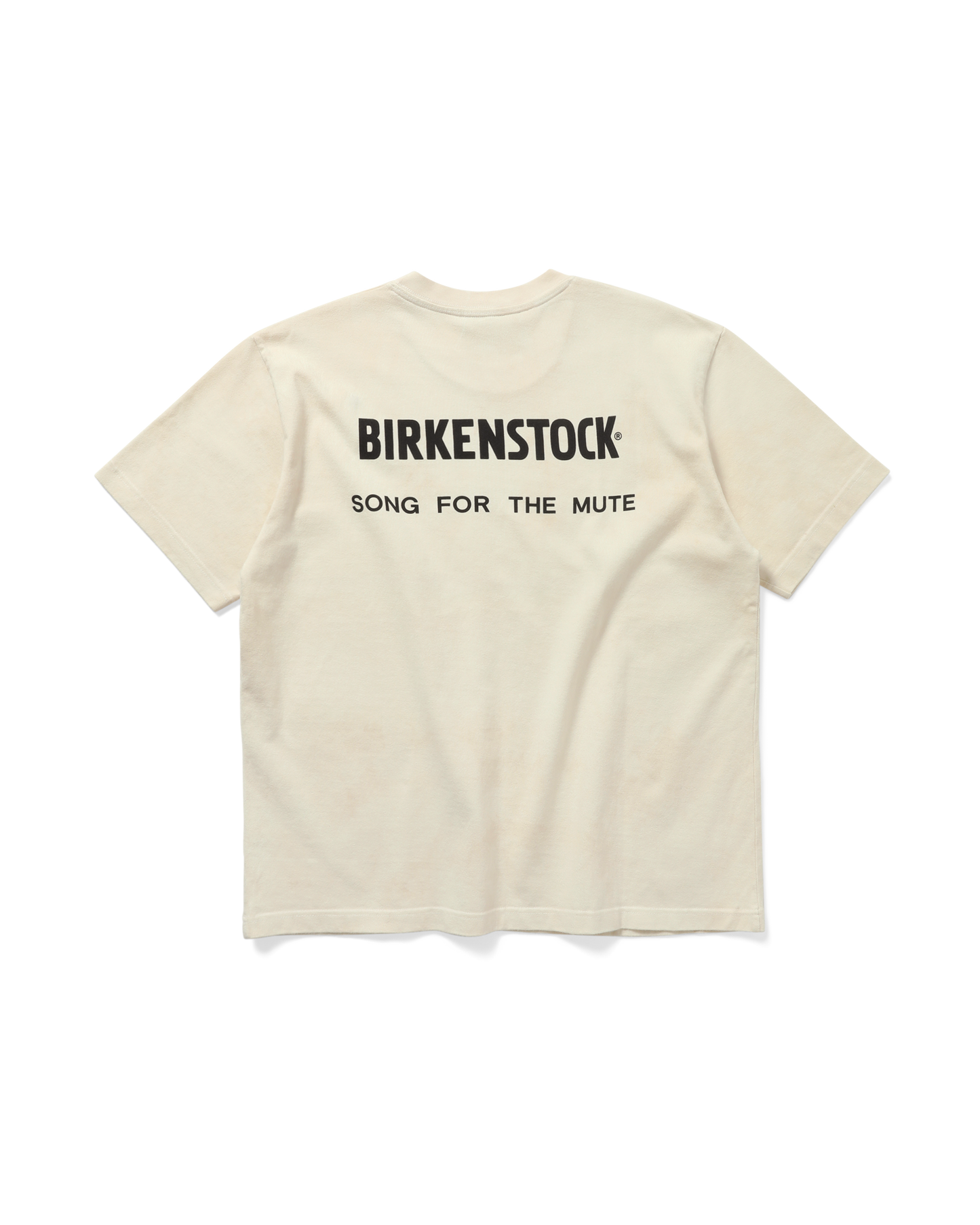 X BIRKENSTOCK "THE ARTIST" AGED T-SHIRT