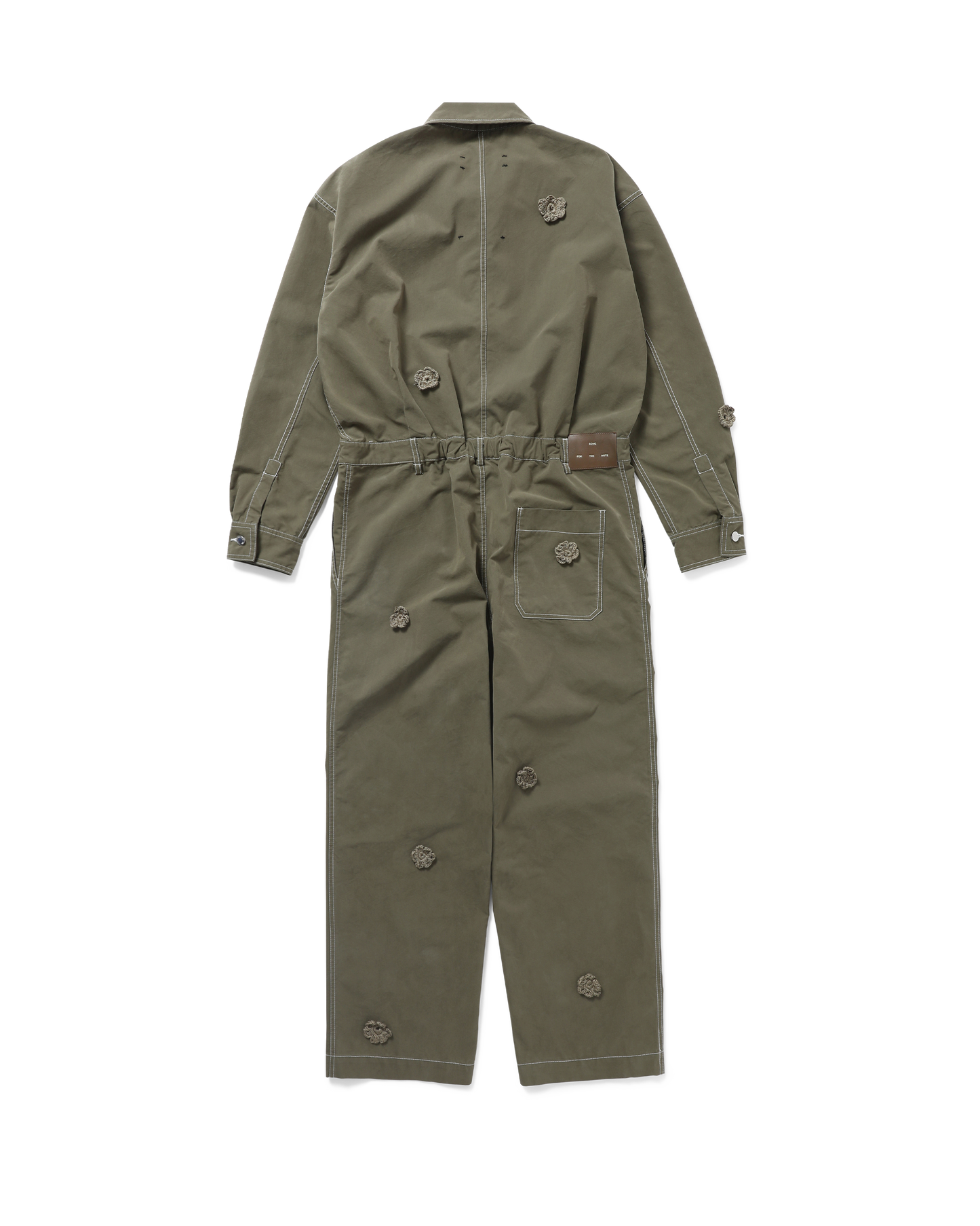 X BIRKENSTOCK "THE GARDENER" CROCHET FLOWER JUMPSUIT