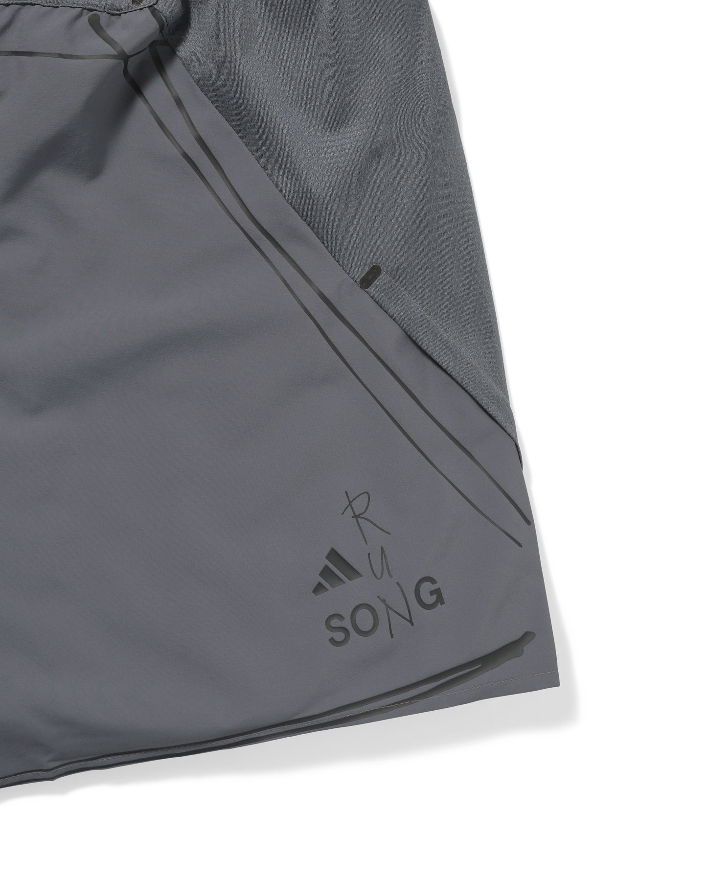 X SONG FOR THE MUTE ADI365 RUNNING SHORTS 5" (MEN)