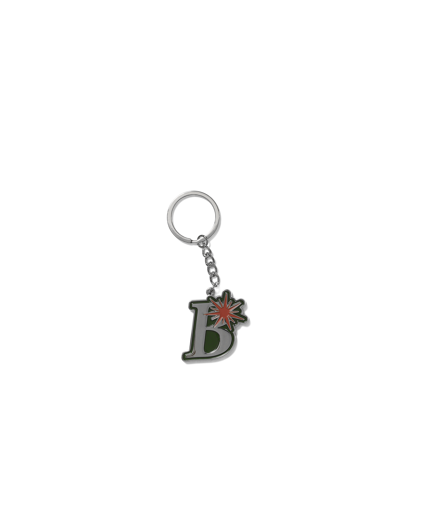 B LOGO KEYCHAIN