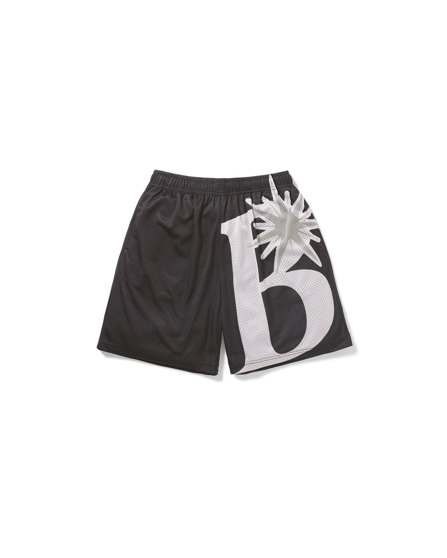 B LOGO MESH SHORT