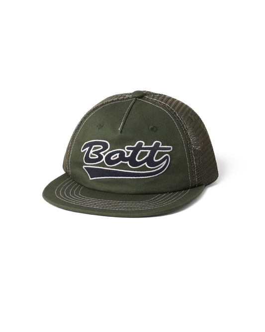 SCRIPT LOGO MESH BACK 5-PANEL CAP
