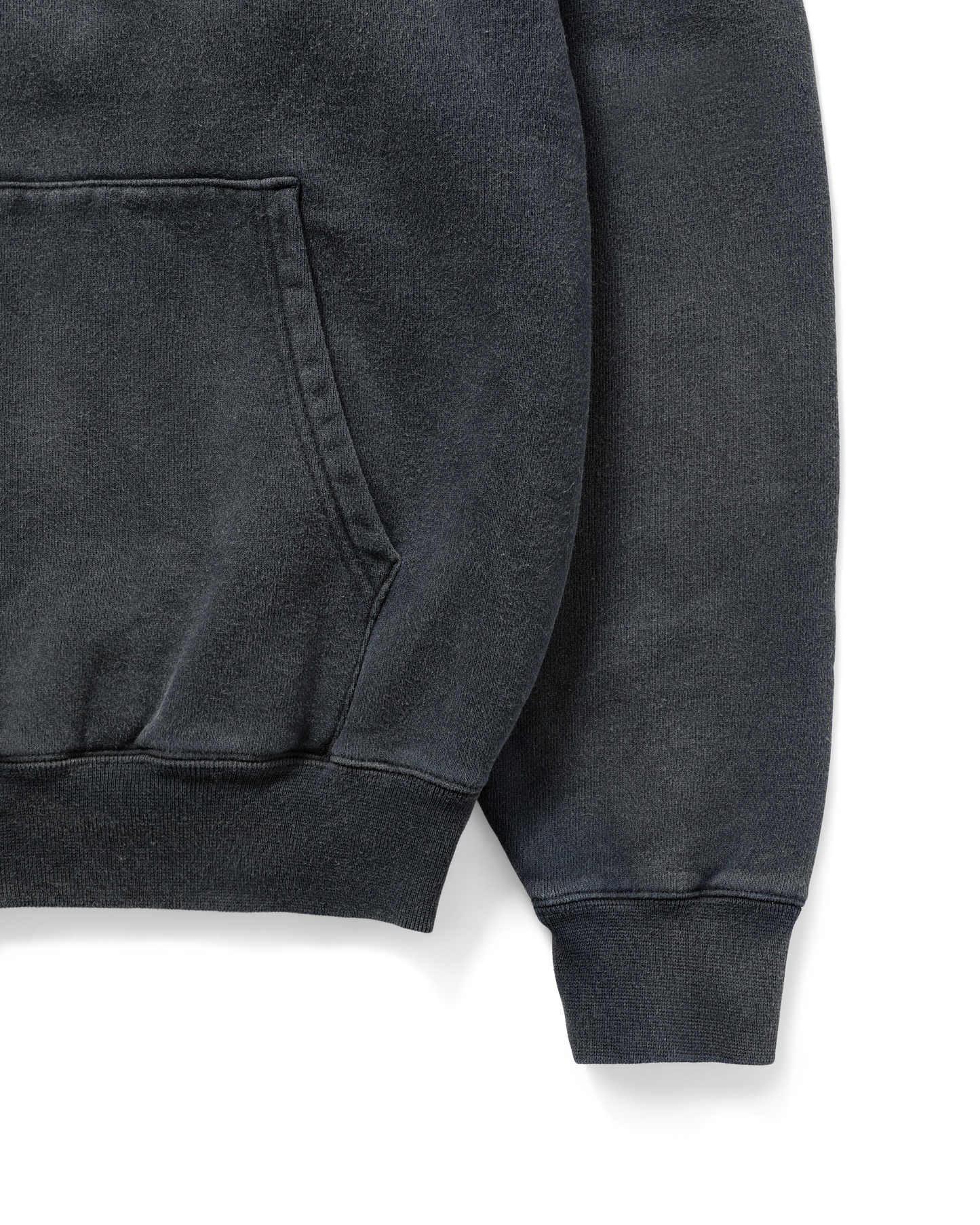 WASHED LUCKEY LOGO ZIP HOODIE