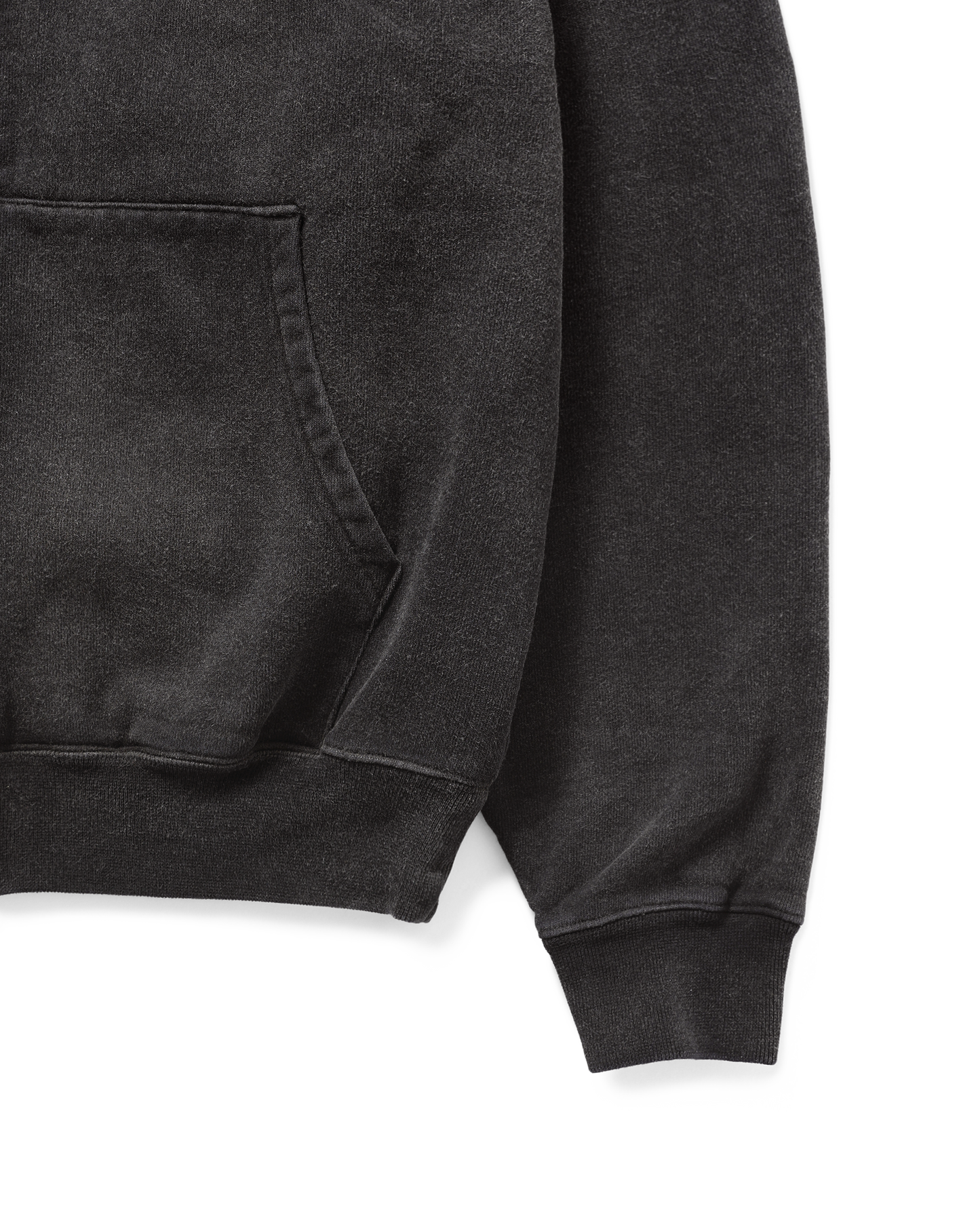 WASHED LUCKEY LOGO ZIP HOODIE