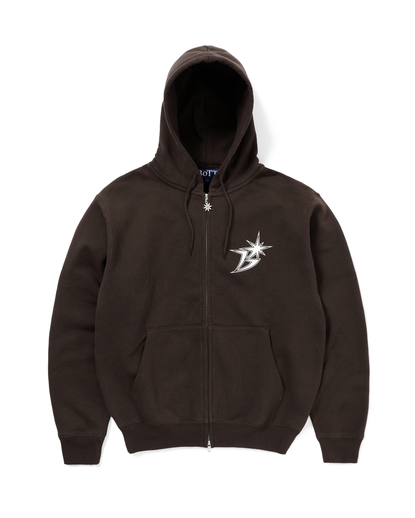 B LOGO ZIP HOODIE