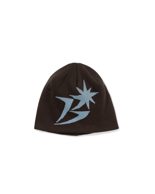 B LOGO SKULL CAP BEANIE