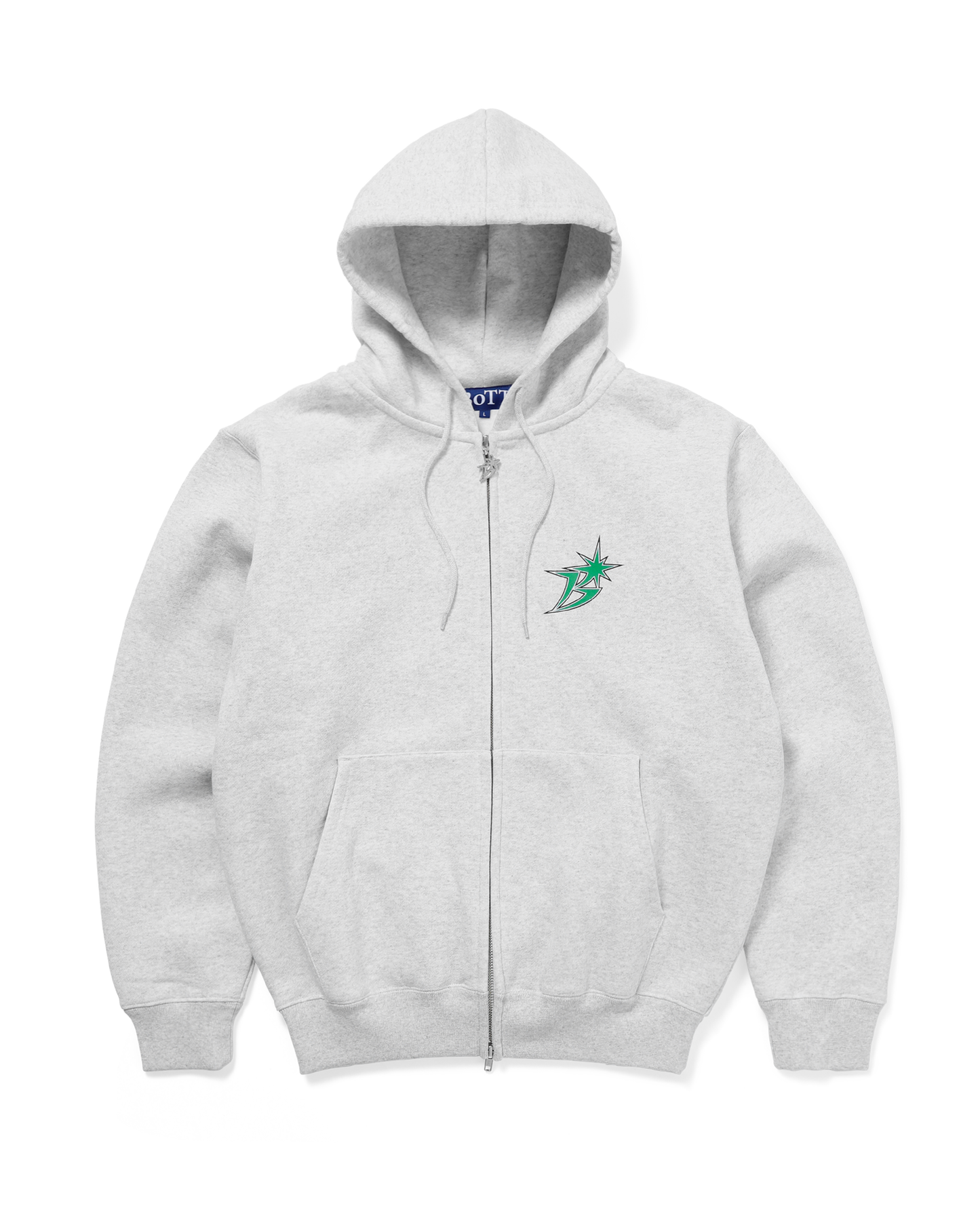 B LOGO ZIP HOODIE