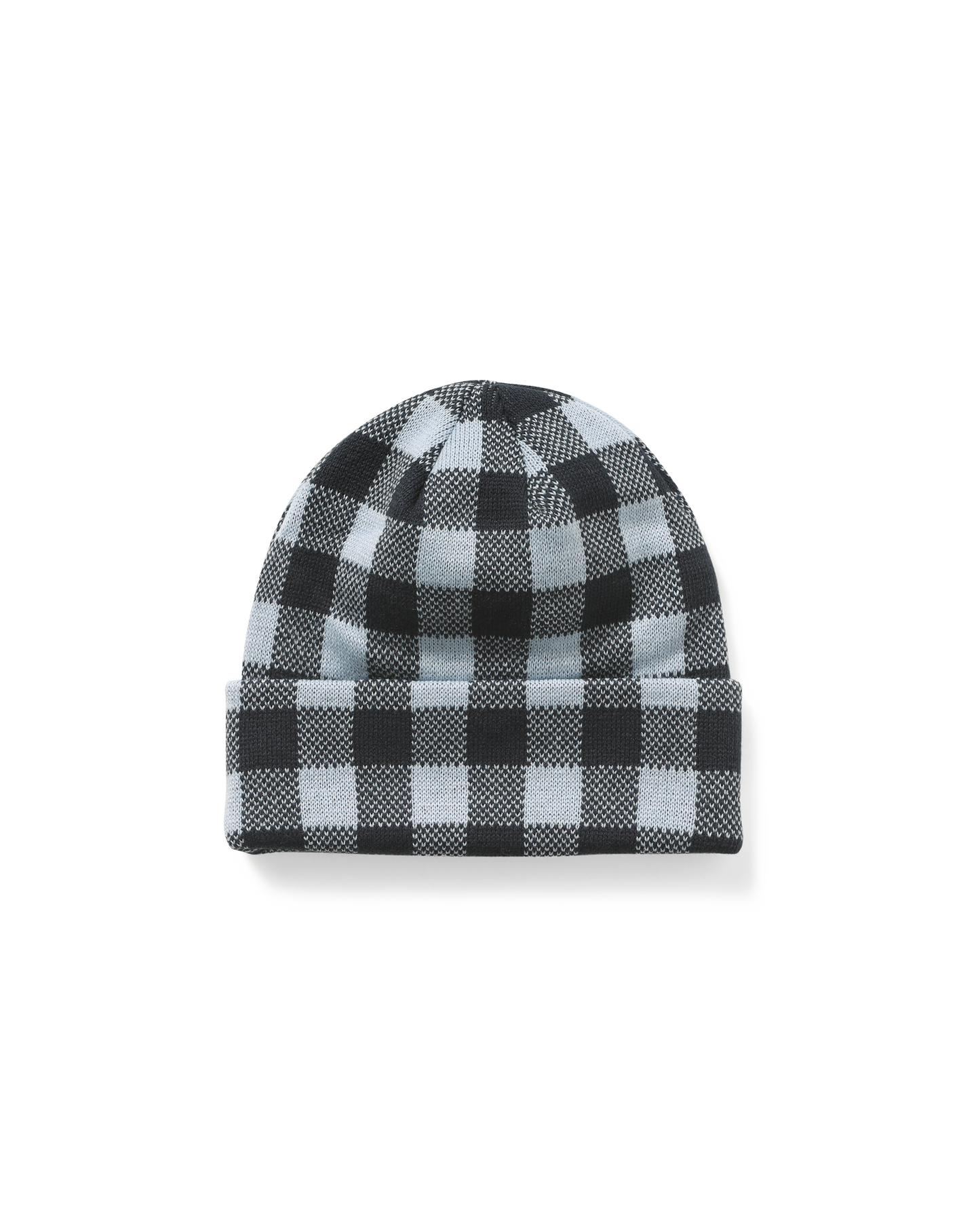 GINGHAM CHECK BEANIE