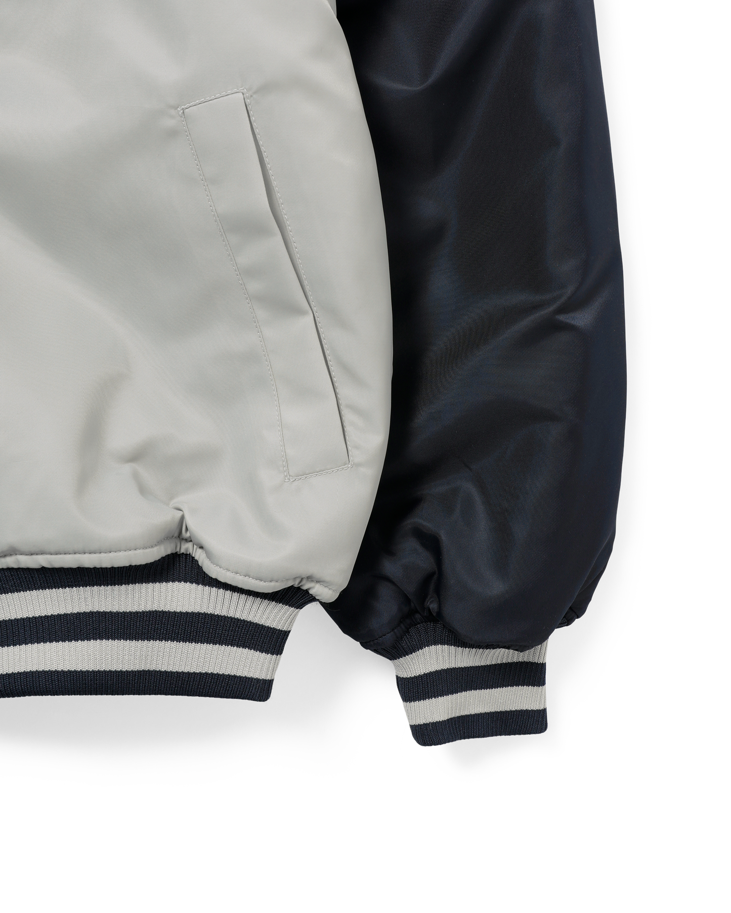 NYLON VARSITY JACKET