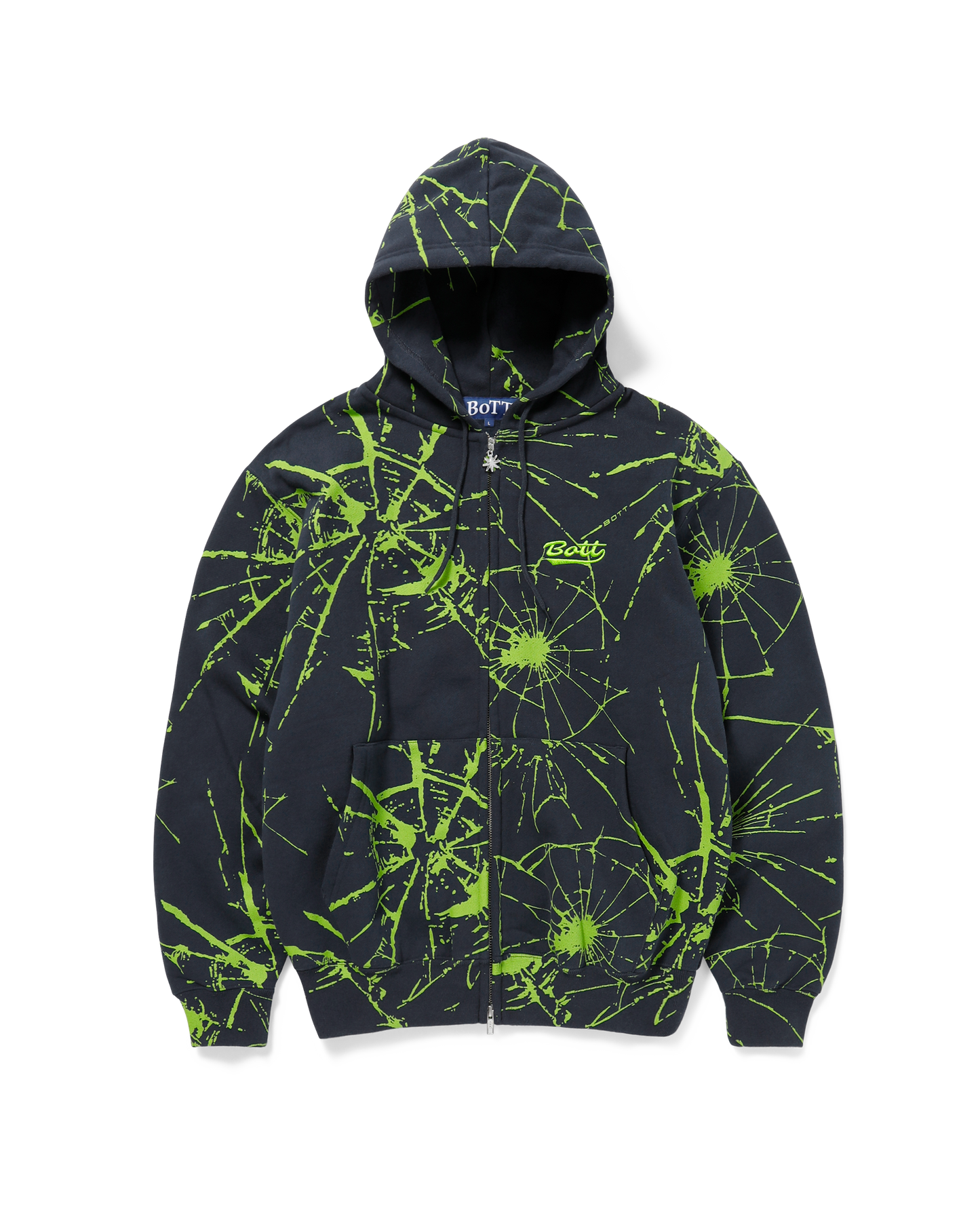 SHATTERED ZIP HOODIE