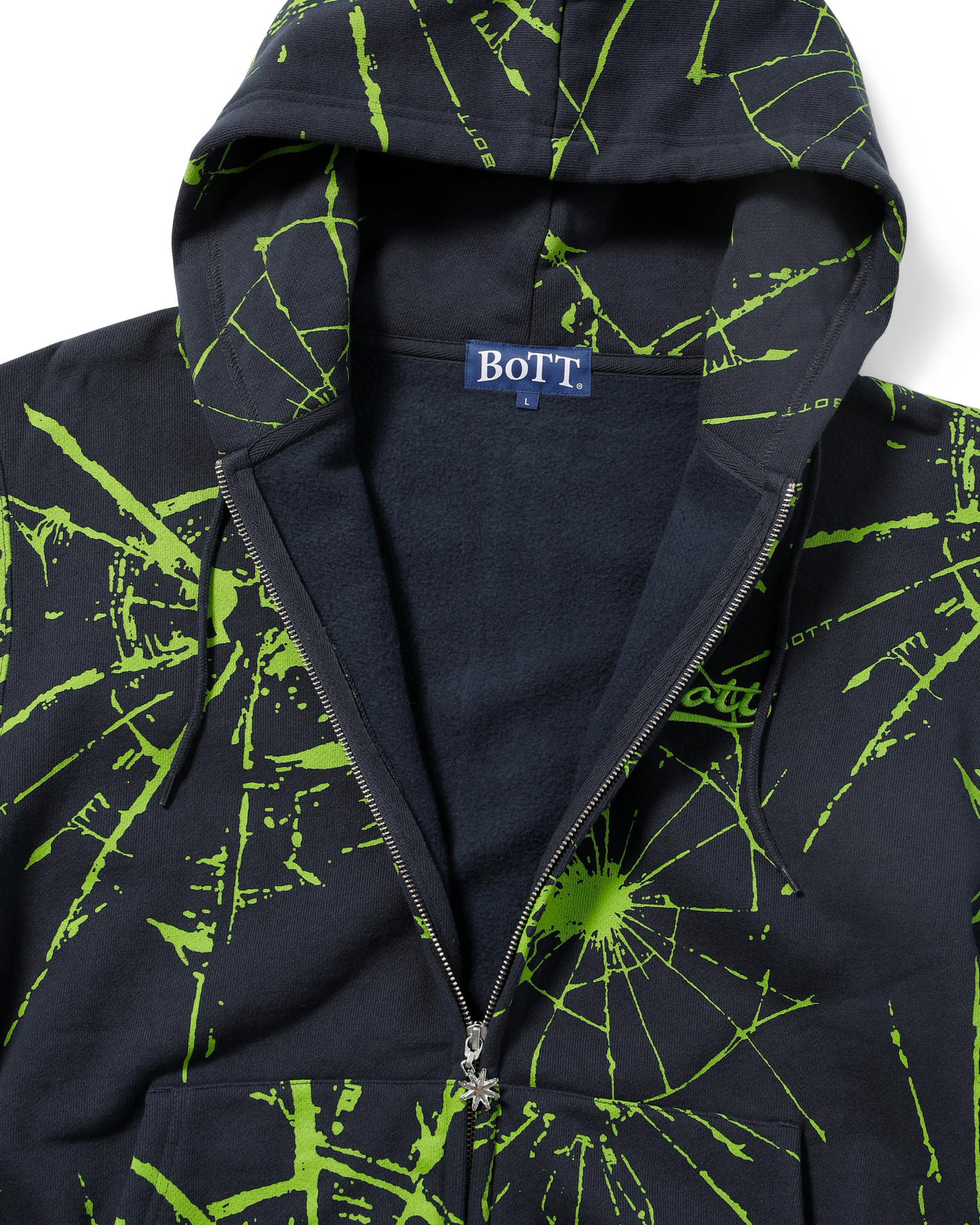 SHATTERED ZIP HOODIE
