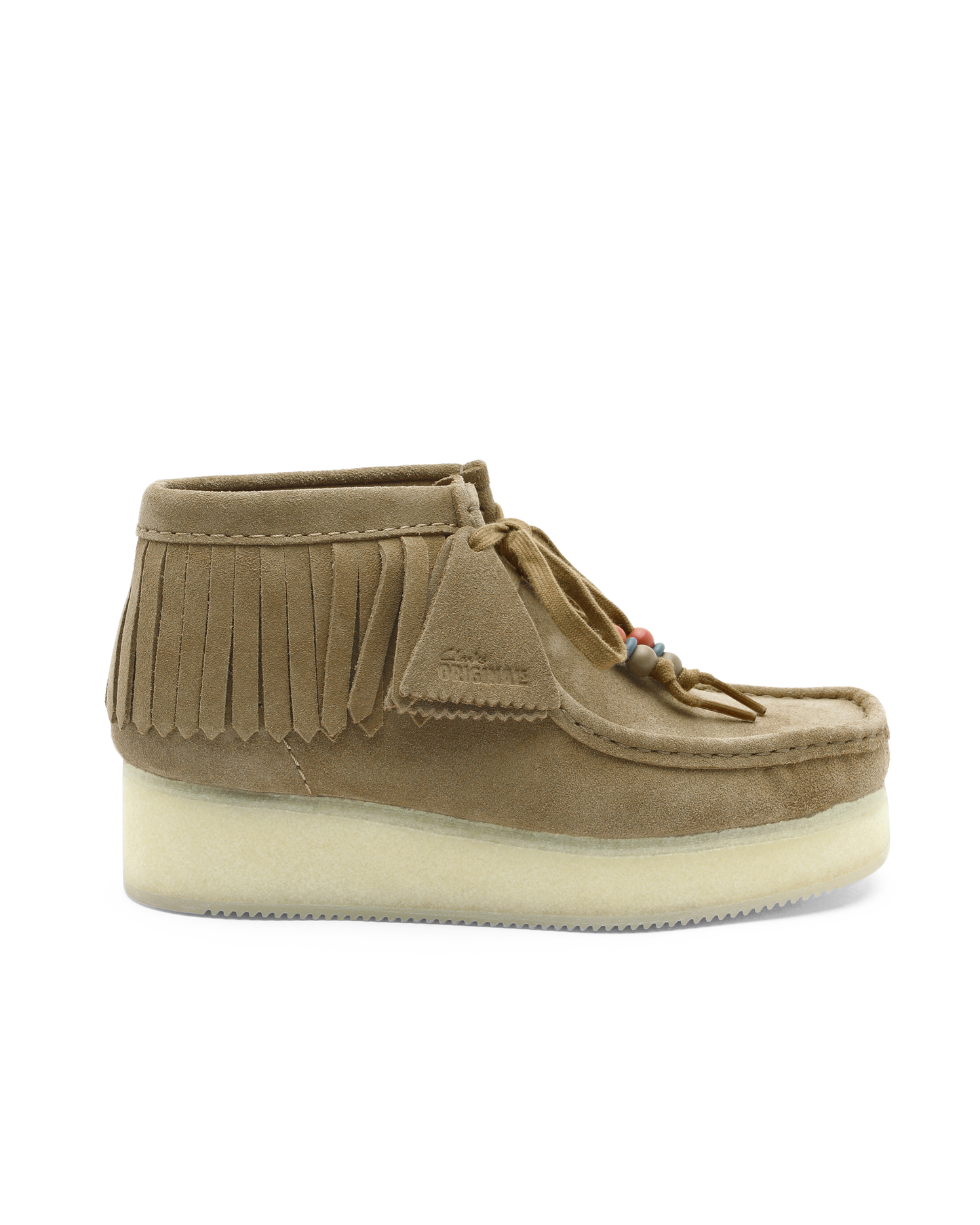 W WALLABEE WEDGE FRINGE