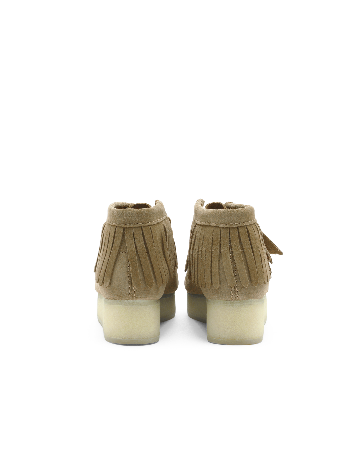 W WALLABEE WEDGE FRINGE