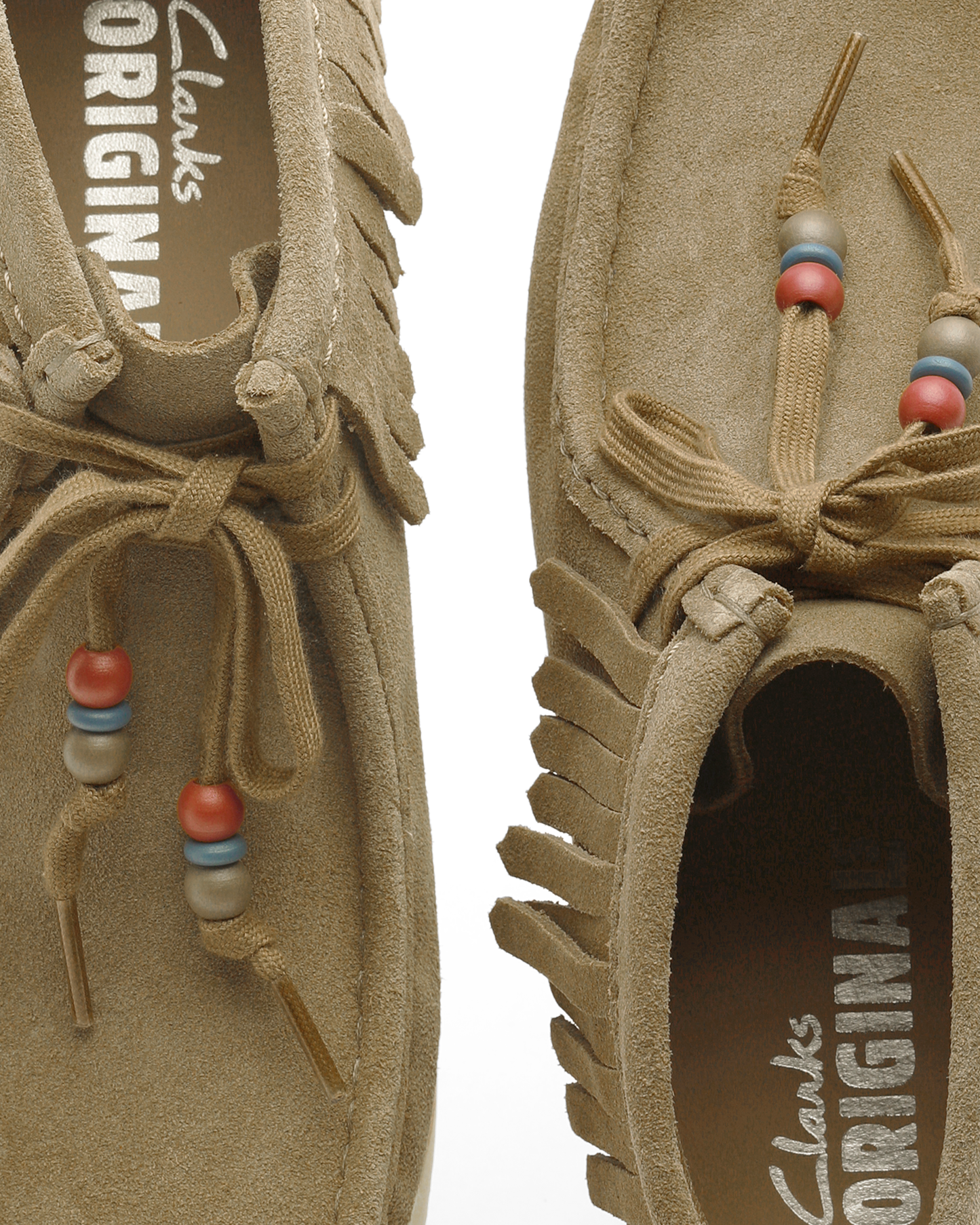 W WALLABEE WEDGE FRINGE