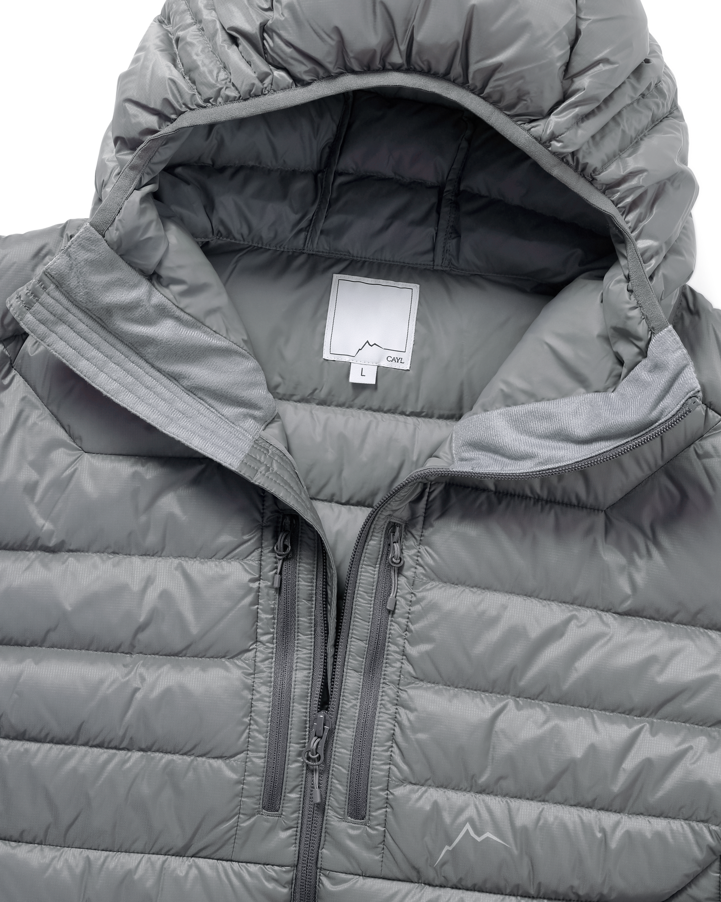 ZIP POCKET DOWN JACKET