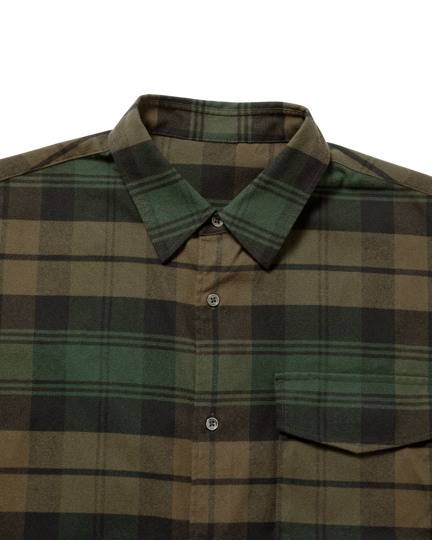 FLANNEL CHECK MULTI POCKET SHIRT