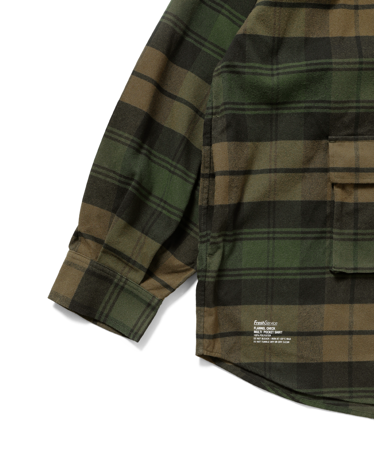 FLANNEL CHECK MULTI POCKET SHIRT