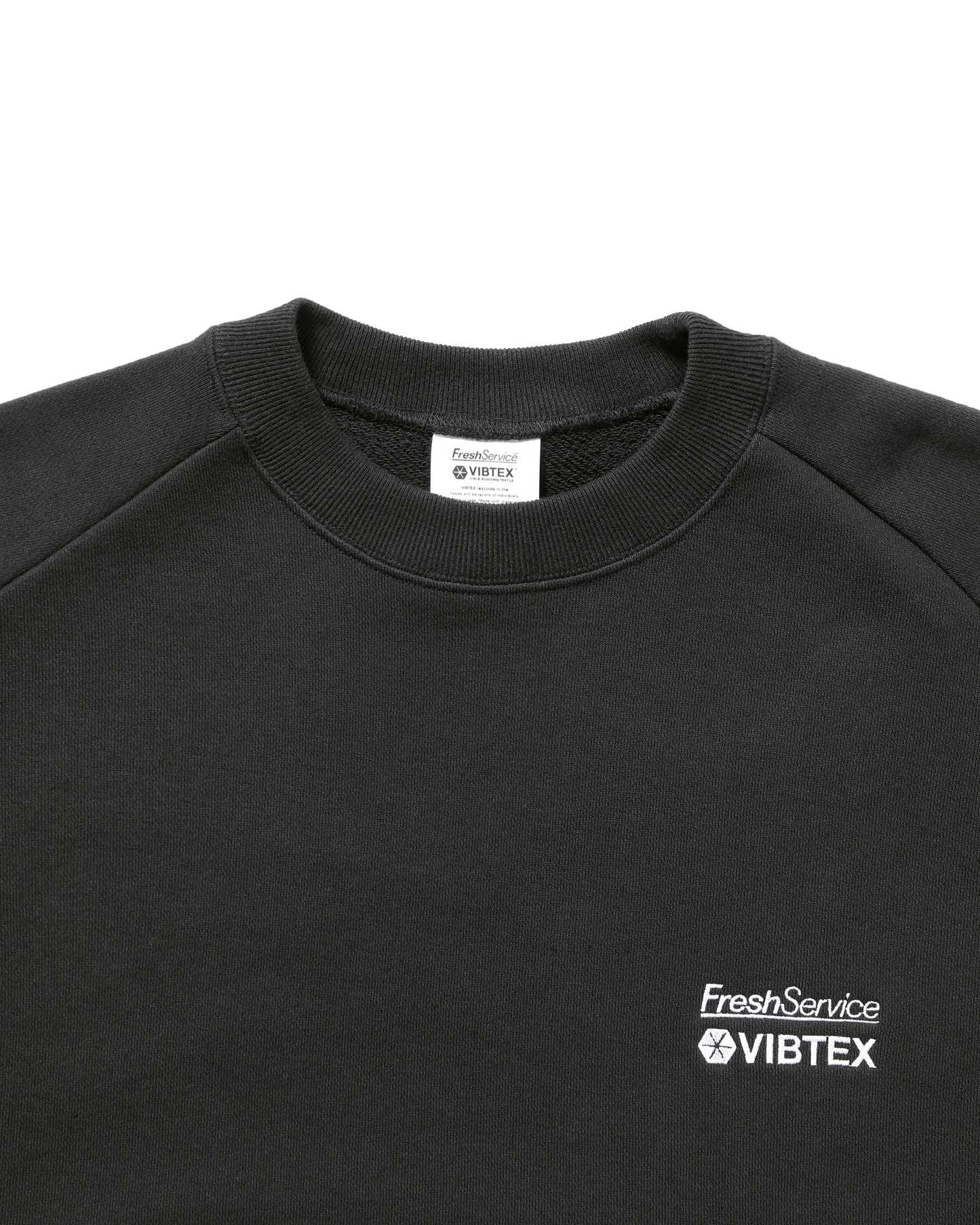 VIBTEX FOR FRESHSERVICE SWEAT CREW NECK PULLOVER