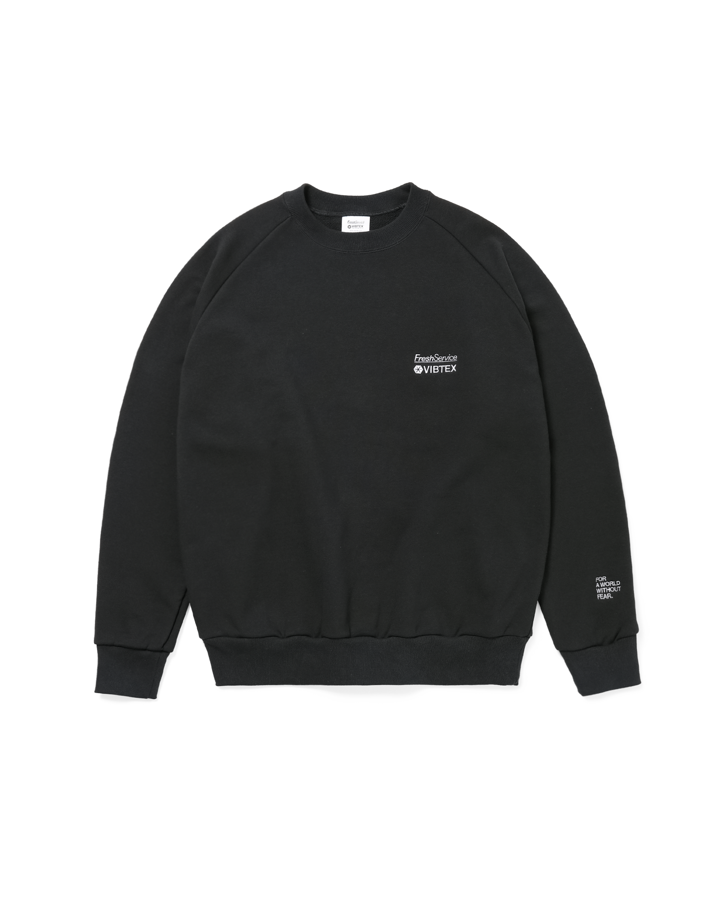 VIBTEX FOR FRESHSERVICE SWEAT CREW NECK PULLOVER