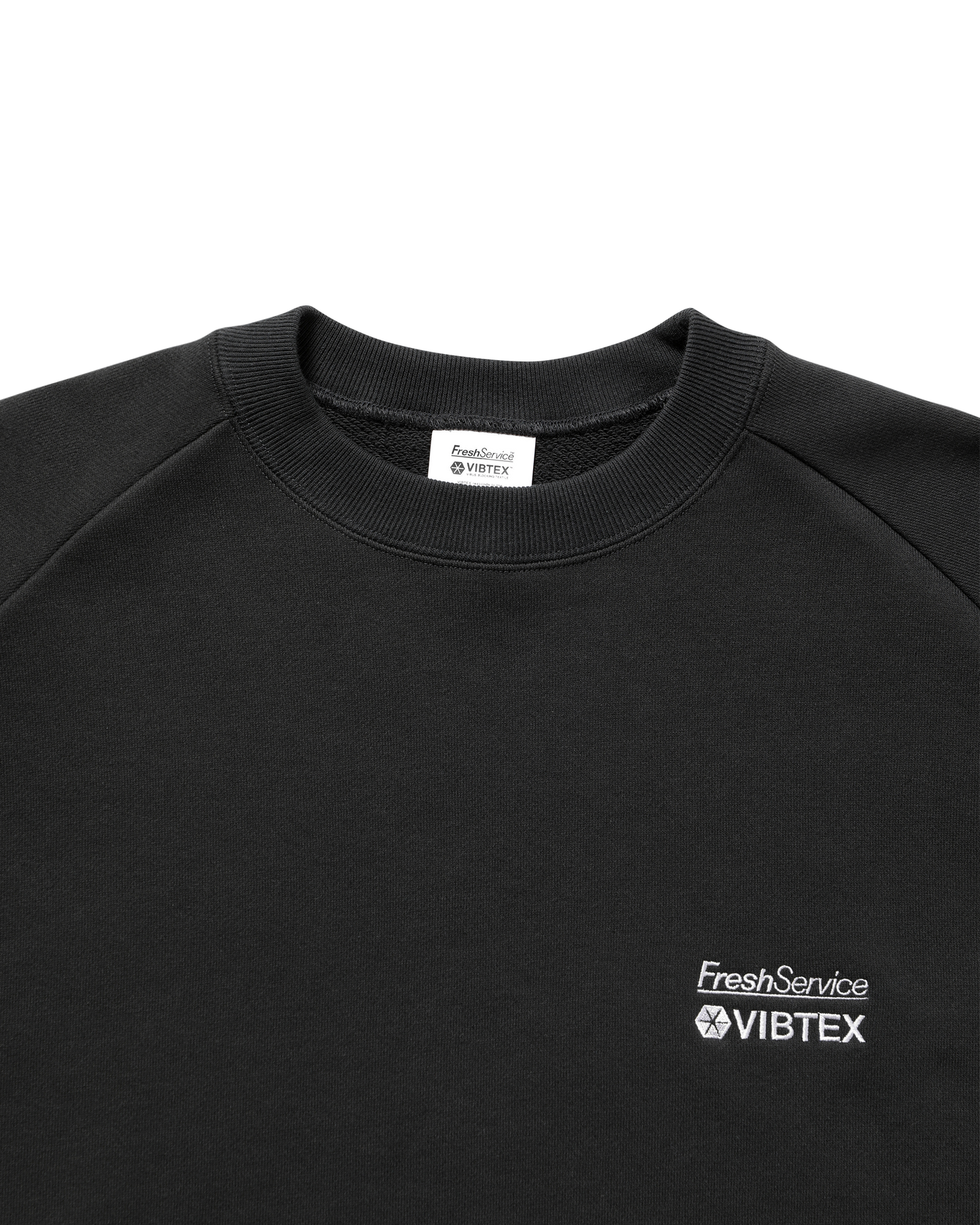 VIBTEX FOR FRESHSERVICE SWEAT CREW NECK PULLOVER