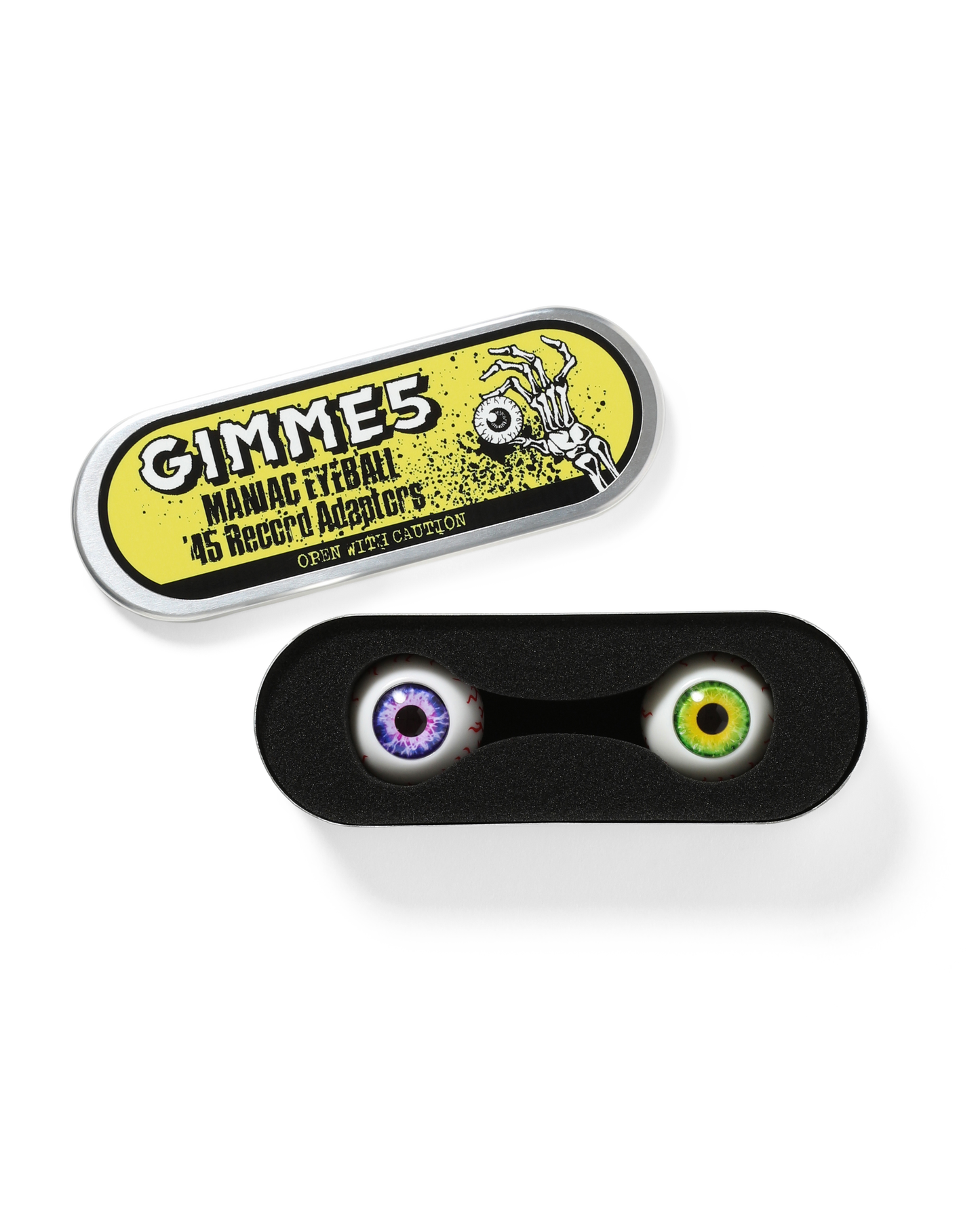 "MANIAC EYEBALL" RECORD ADAPTER BOX SET