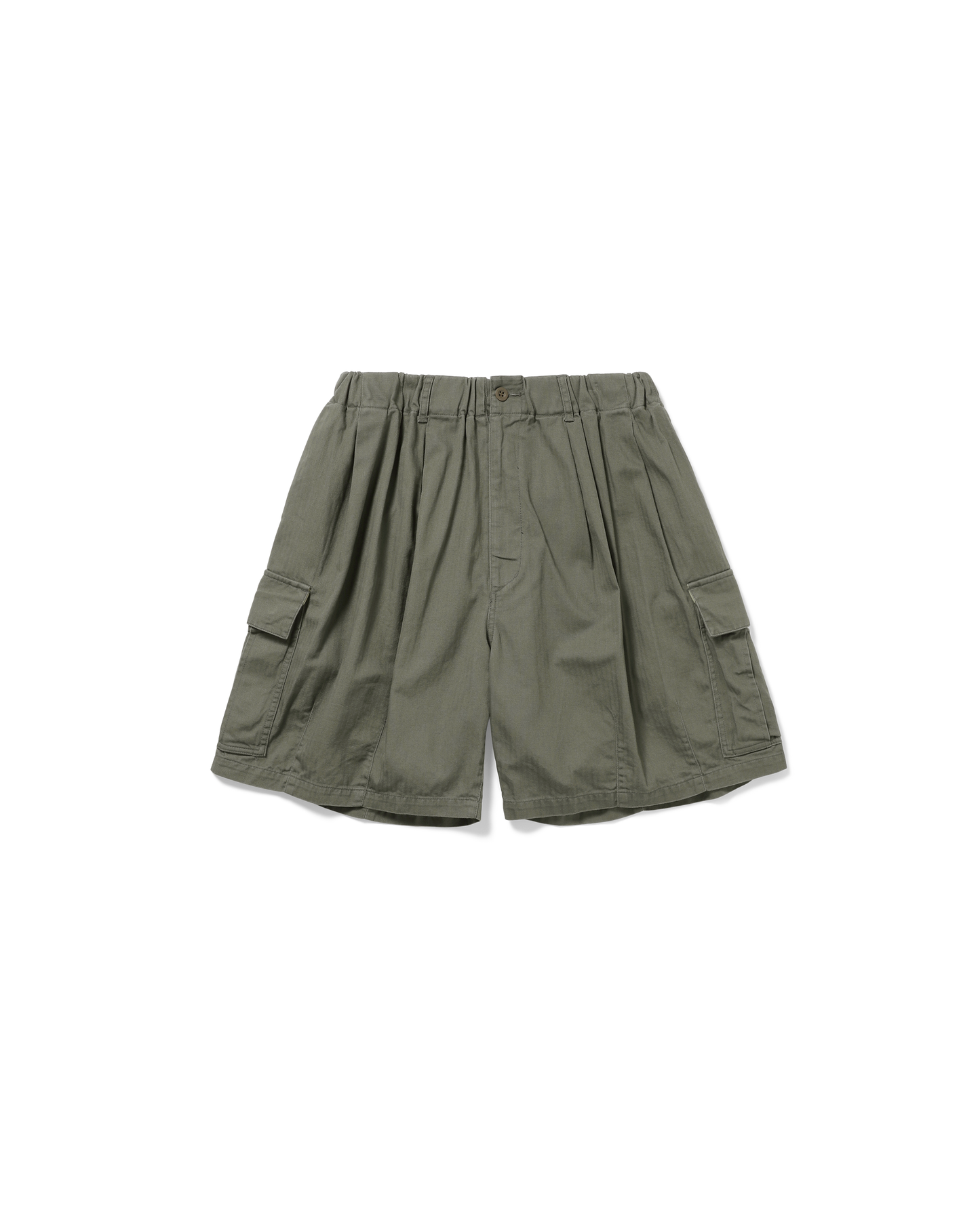 HERRINGBONE 6-POCKET SHORTS