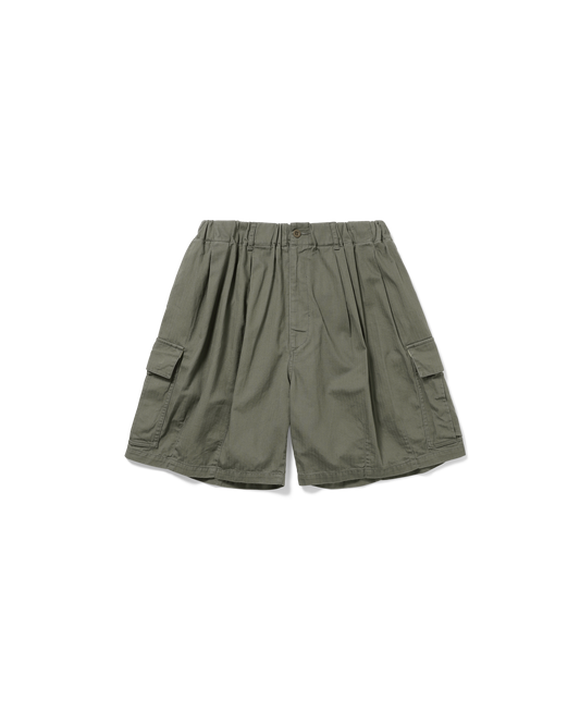 HERRINGBONE 6-POCKET SHORTS