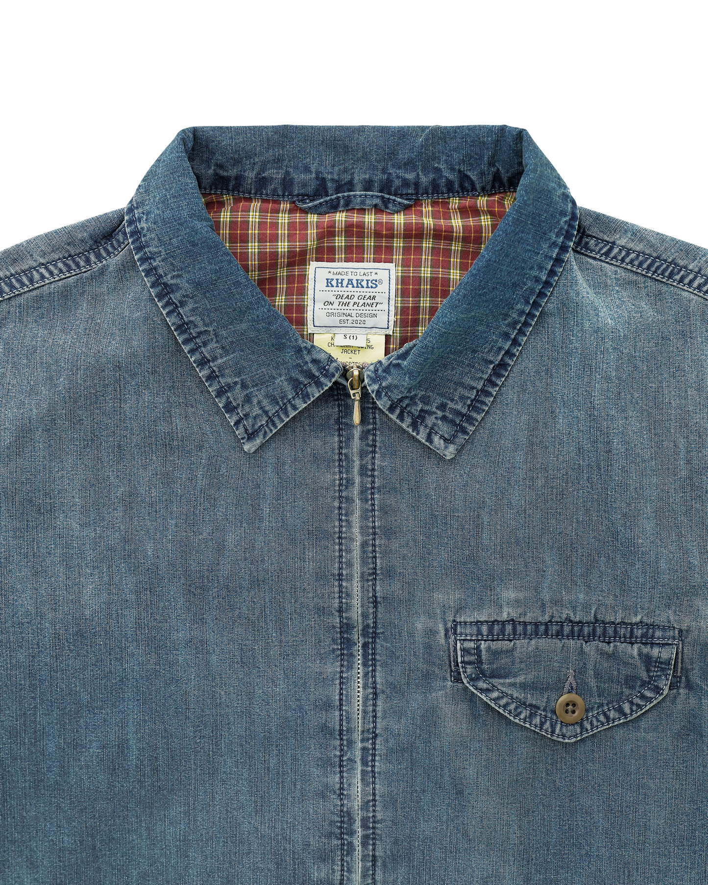 CHAMBRAY SWING JACKET