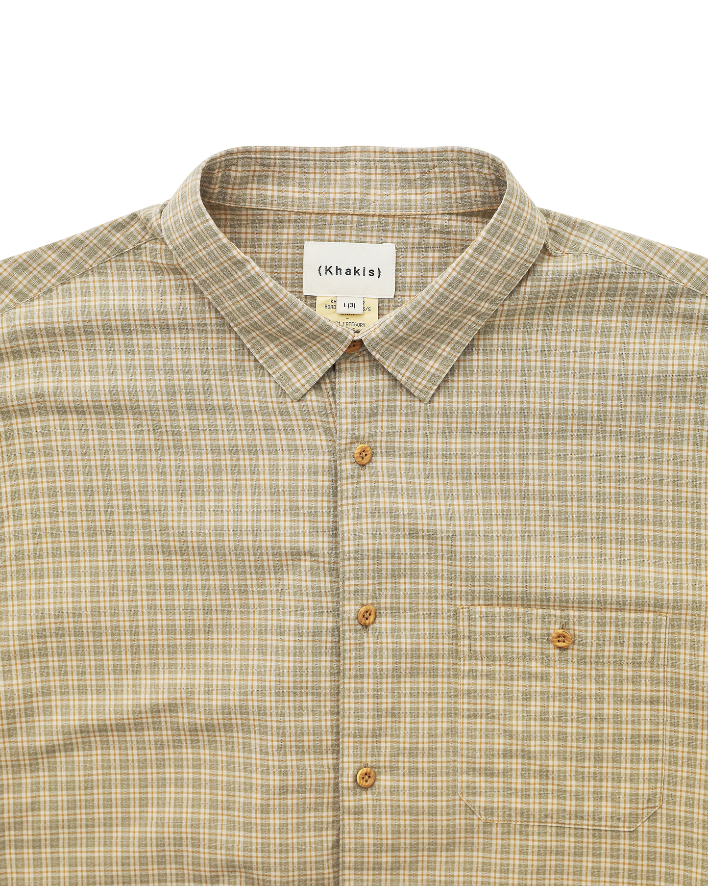 BORDER CHECK S/S SHIRT