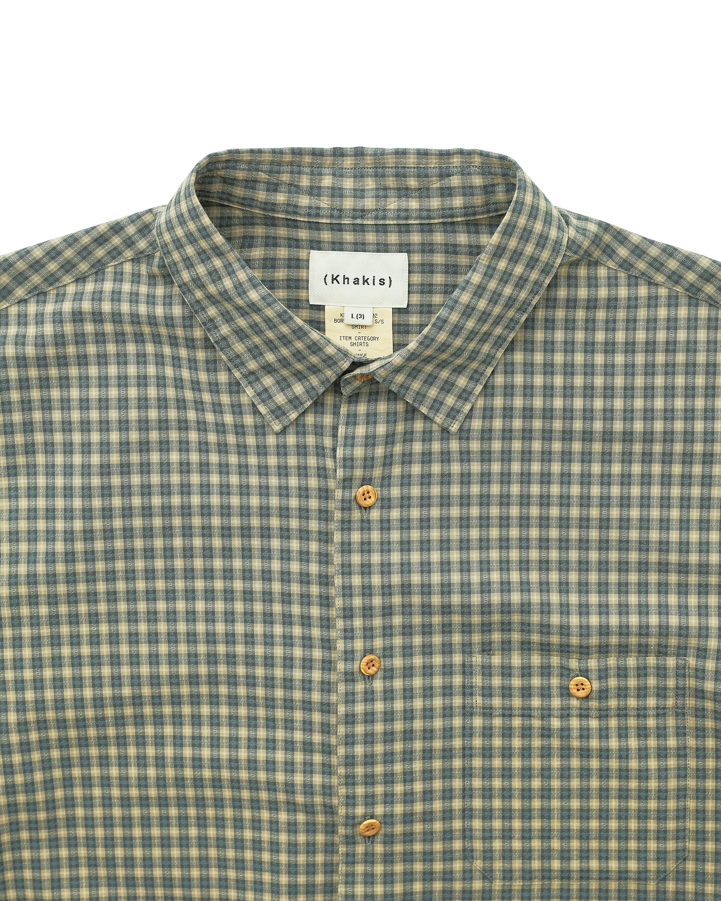 BORDER CHECK S/S SHIRT