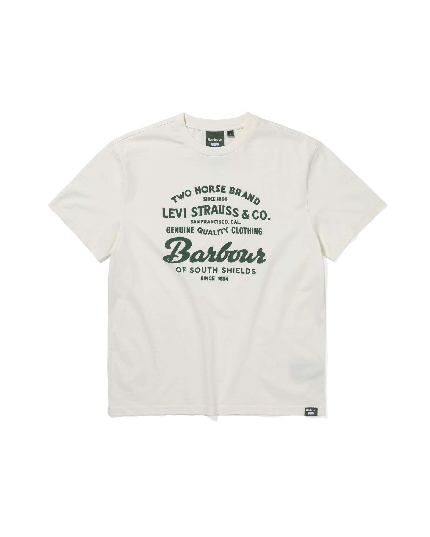 X BARBOUR TEE