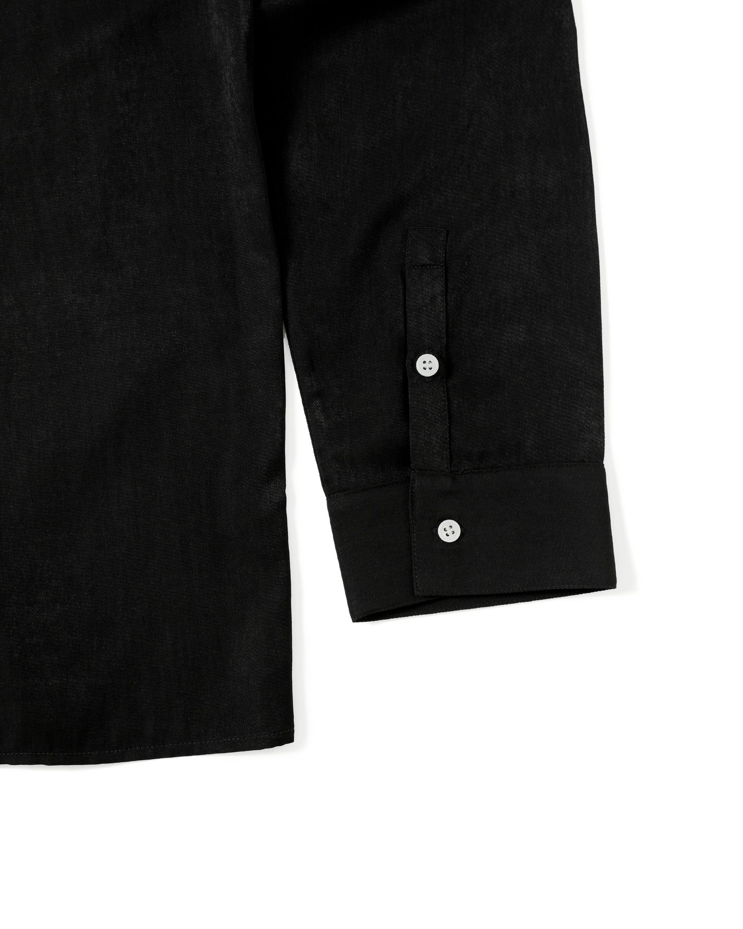 BACKSPIN LS OPEN COLLAR SHIRT