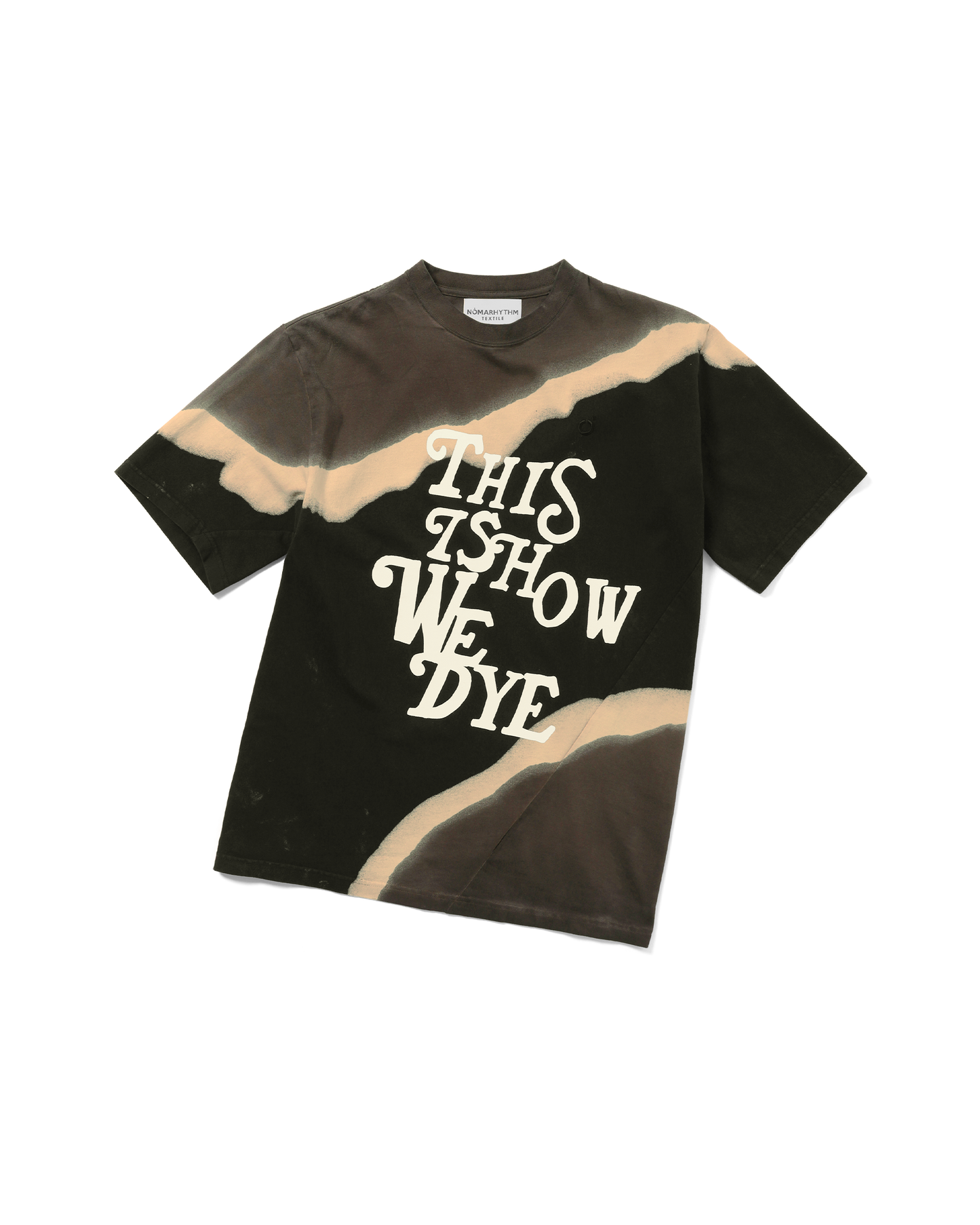 HAND DYE TWIST TEE - PRINT
