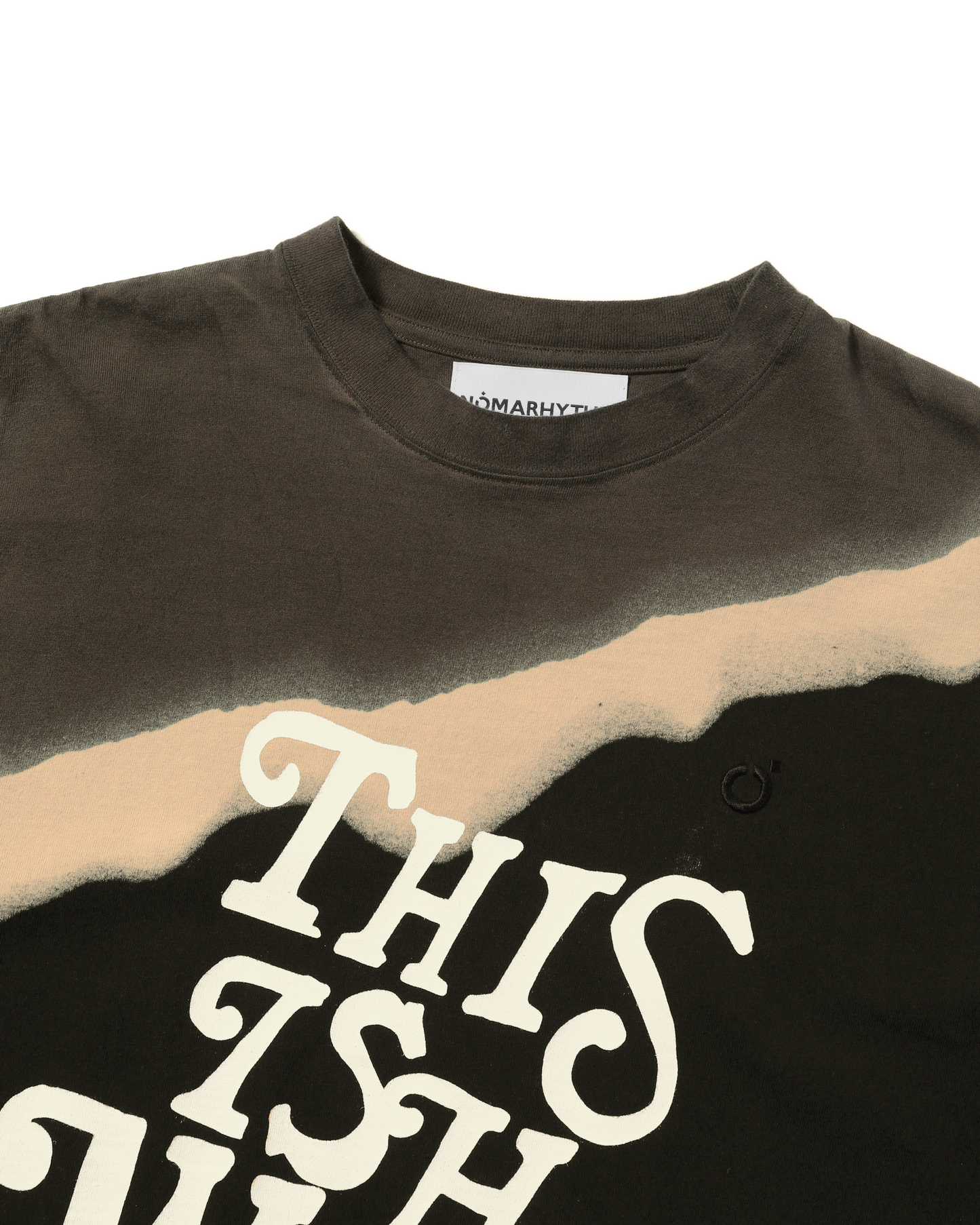 HAND DYE TWIST TEE - PRINT