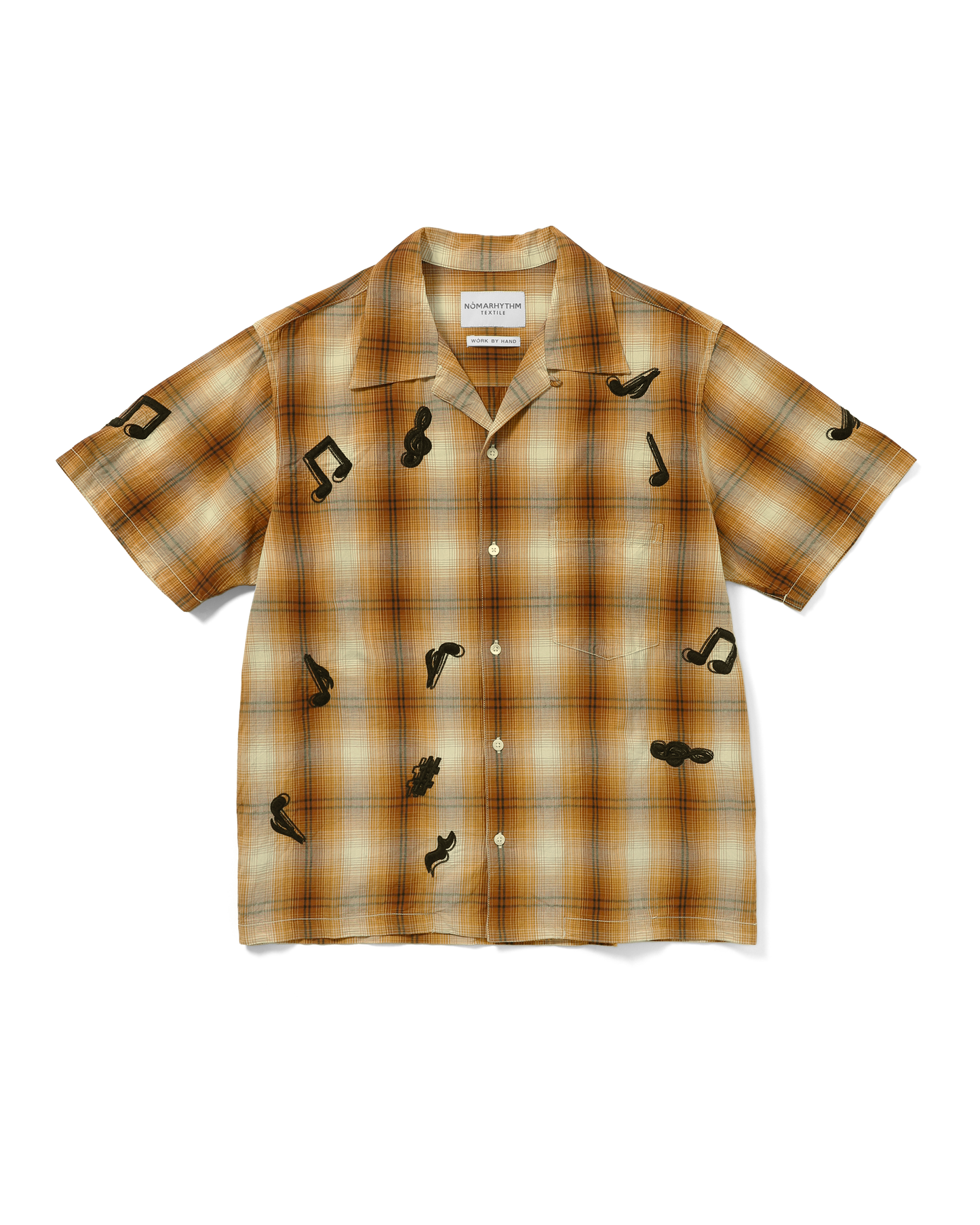 MUSIC HAND EMBROIDERY SHIRT