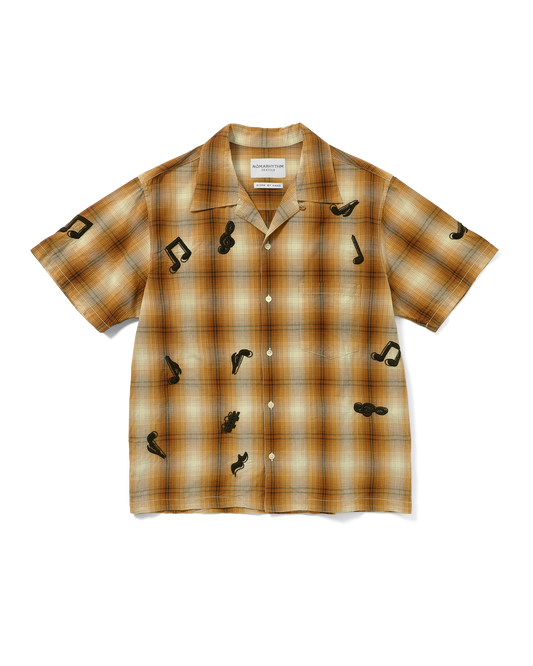 MUSIC HAND EMBROIDERY SHIRT
