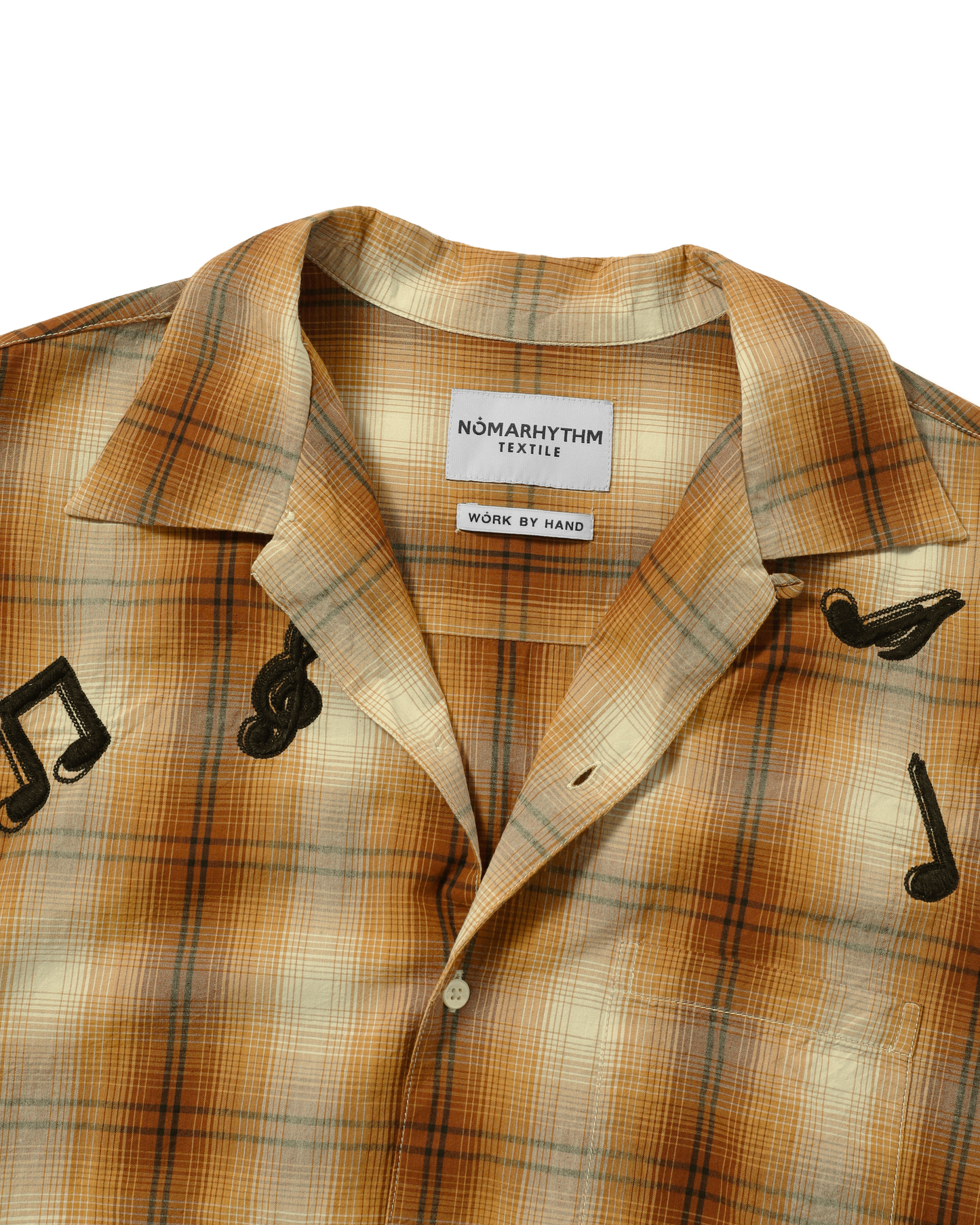 MUSIC HAND EMBROIDERY SHIRT