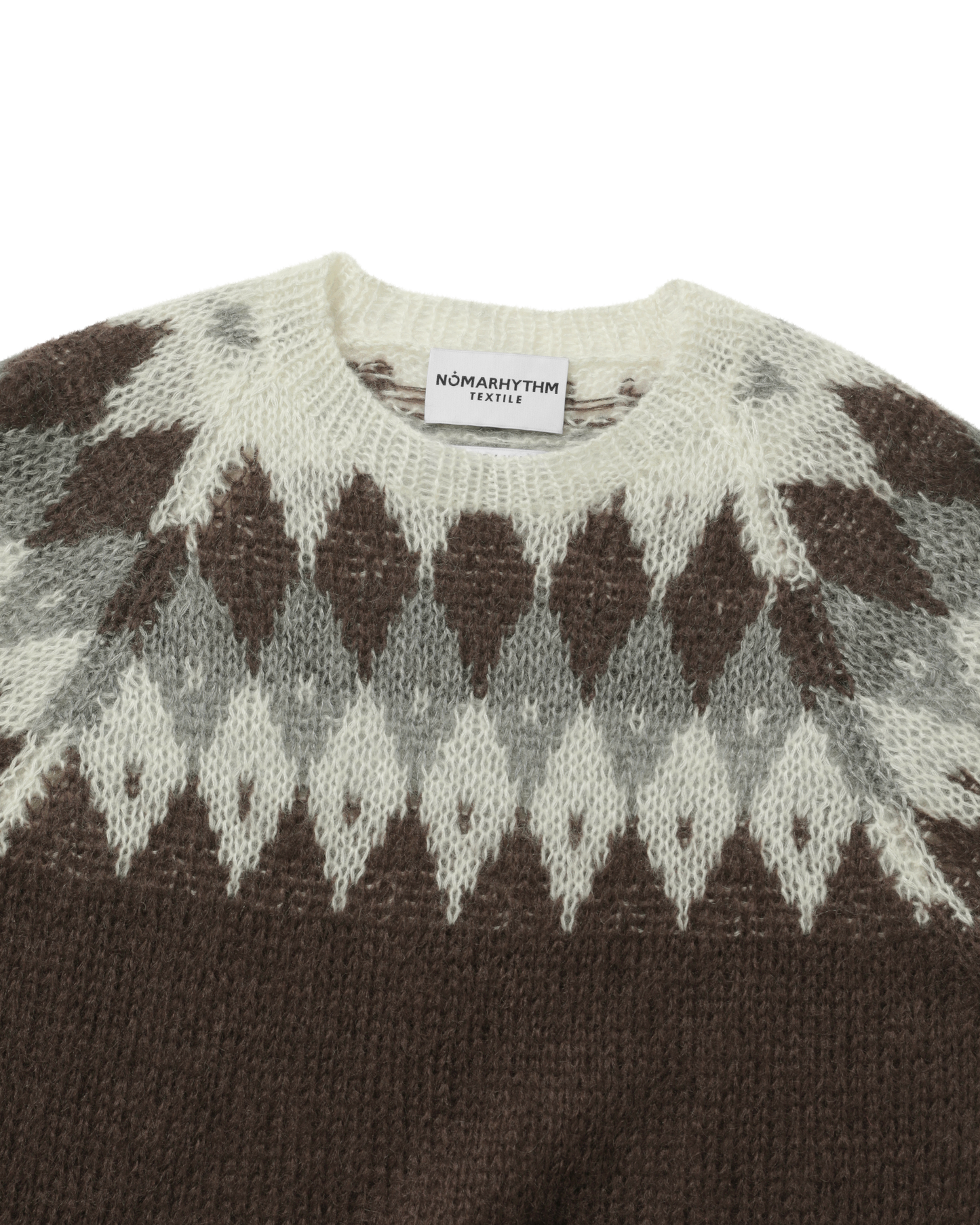 HAND KNIT SNOWFLAKE SWEATER