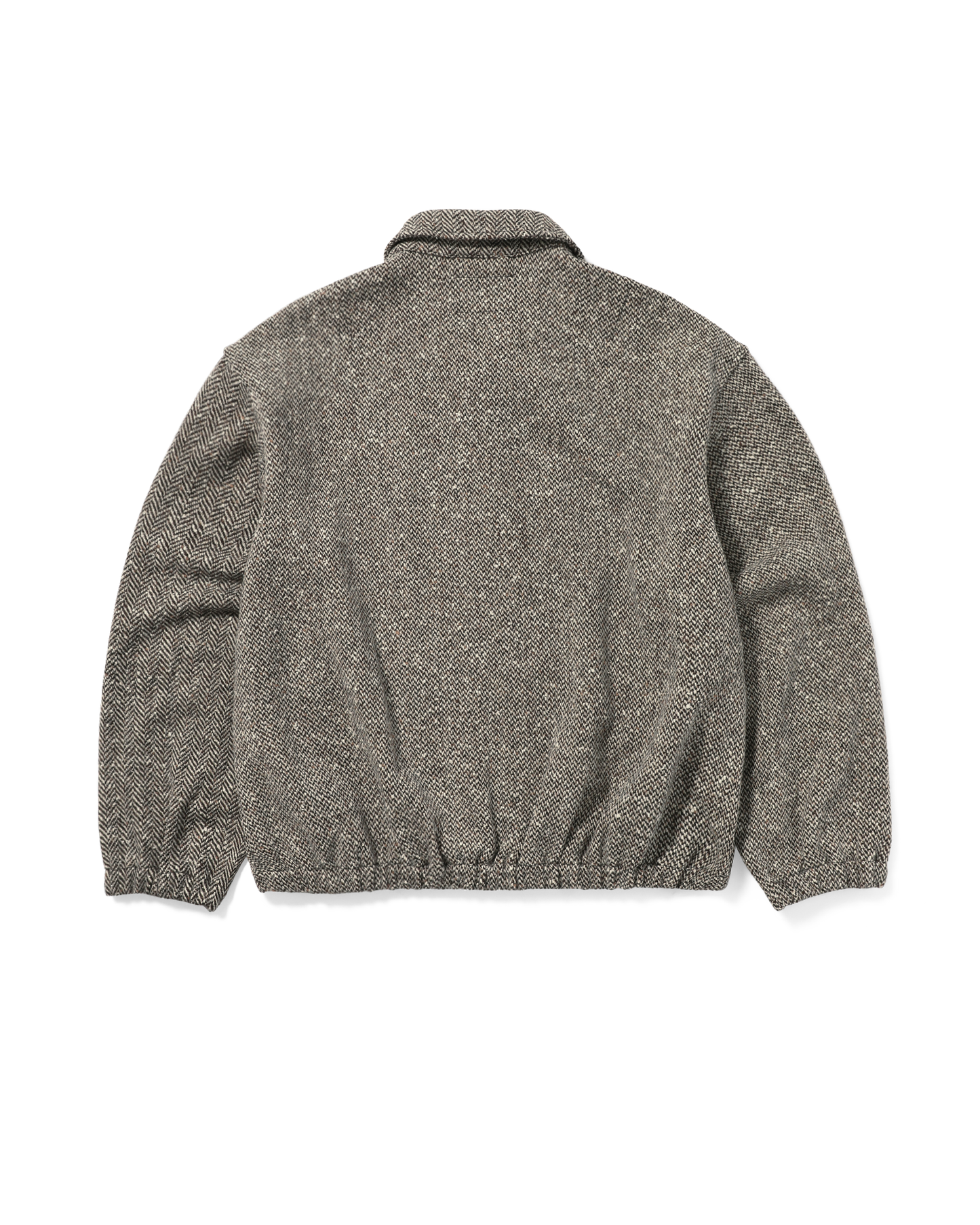 TWEED ZIP FRONT BLOUSON
