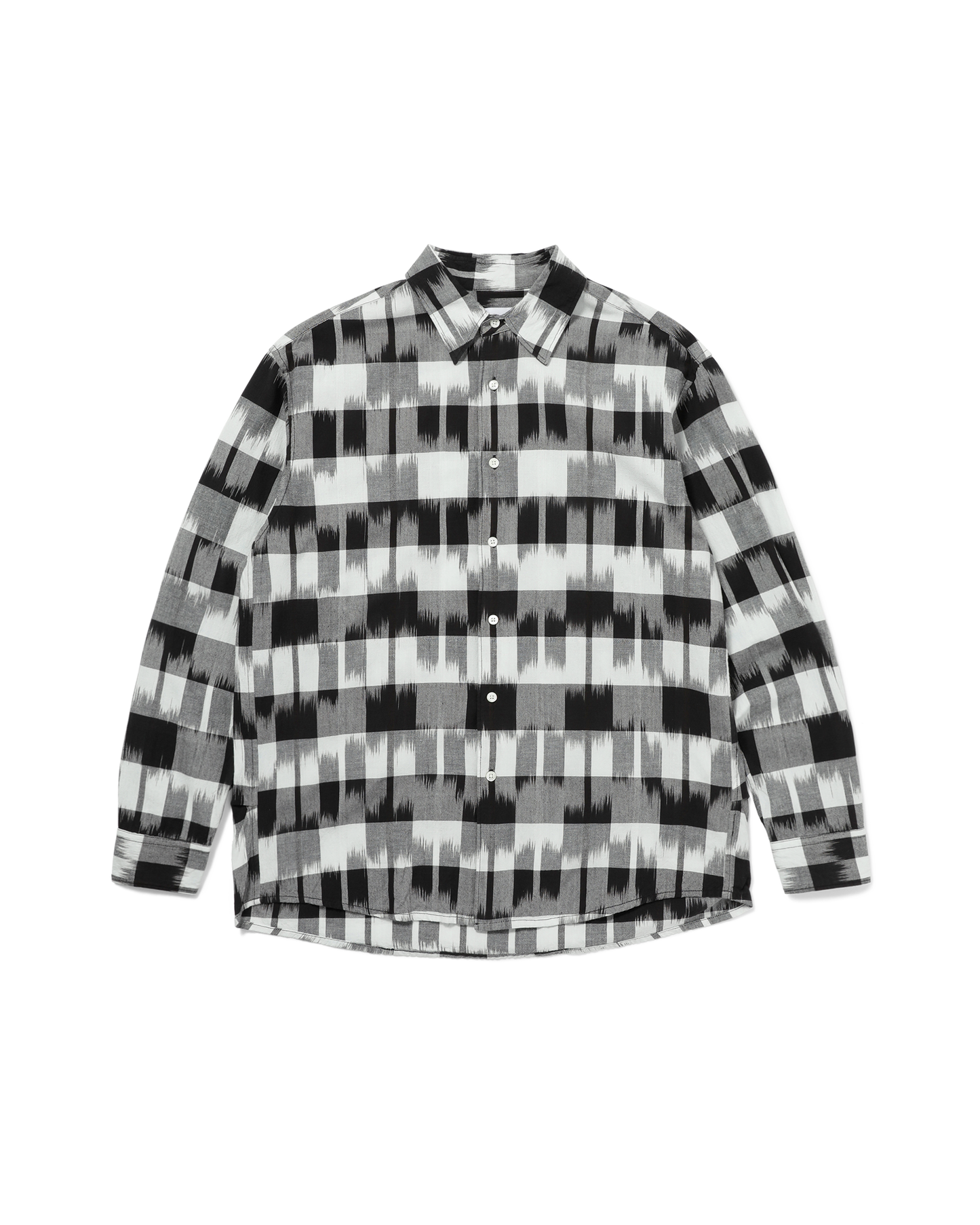 IKAT CHECK REGULAR COLLAR SHIRT