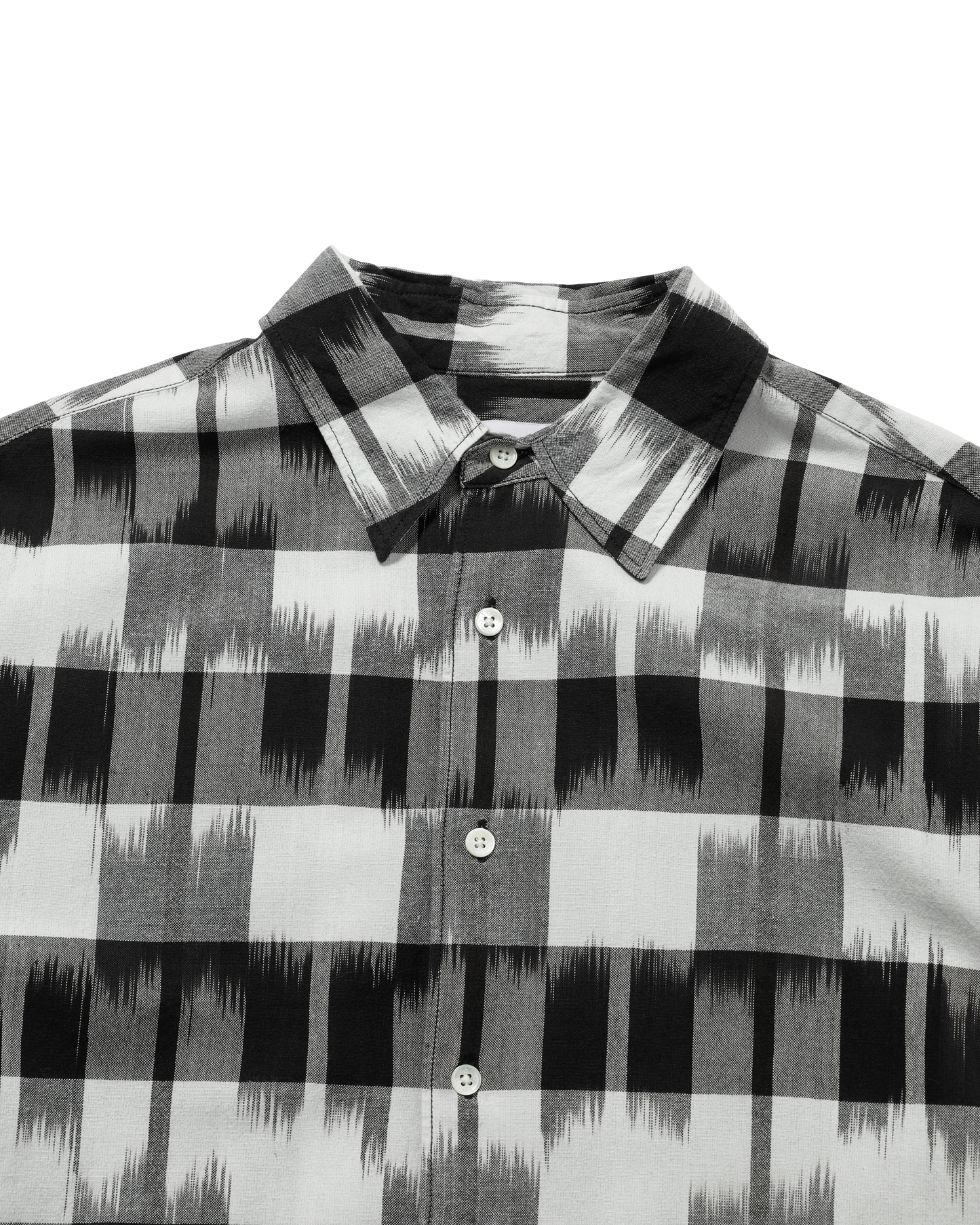 IKAT CHECK REGULAR COLLAR SHIRT