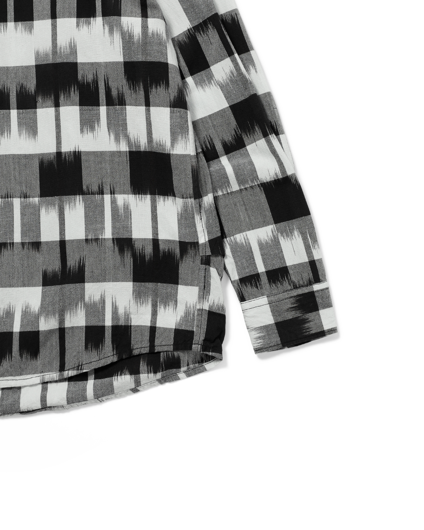 IKAT CHECK REGULAR COLLAR SHIRT