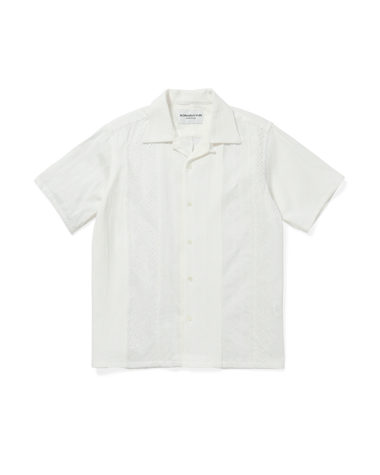 LACE PATCHWORK SHIRT