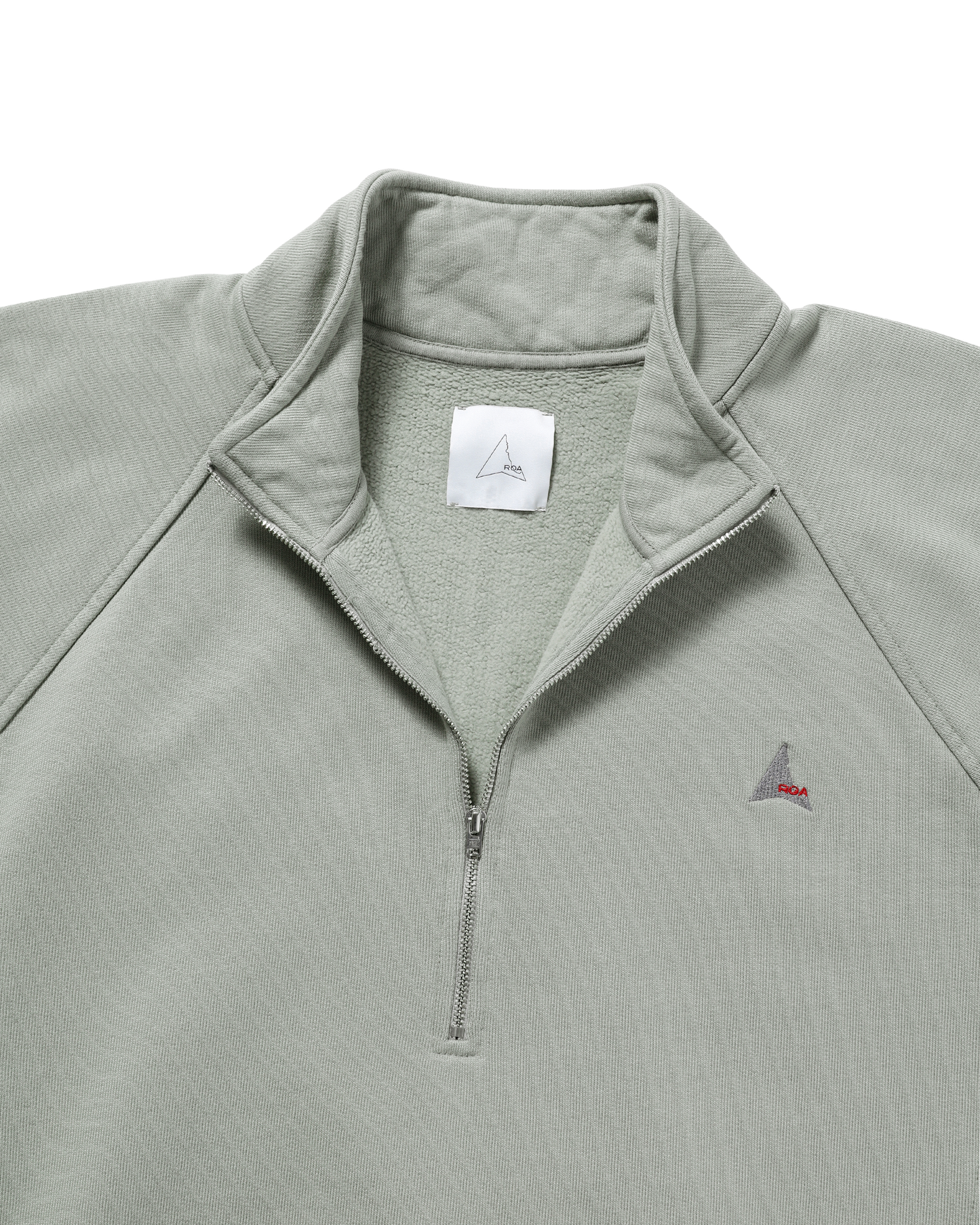 LOGO 490GSM HEAVY HALF ZIP