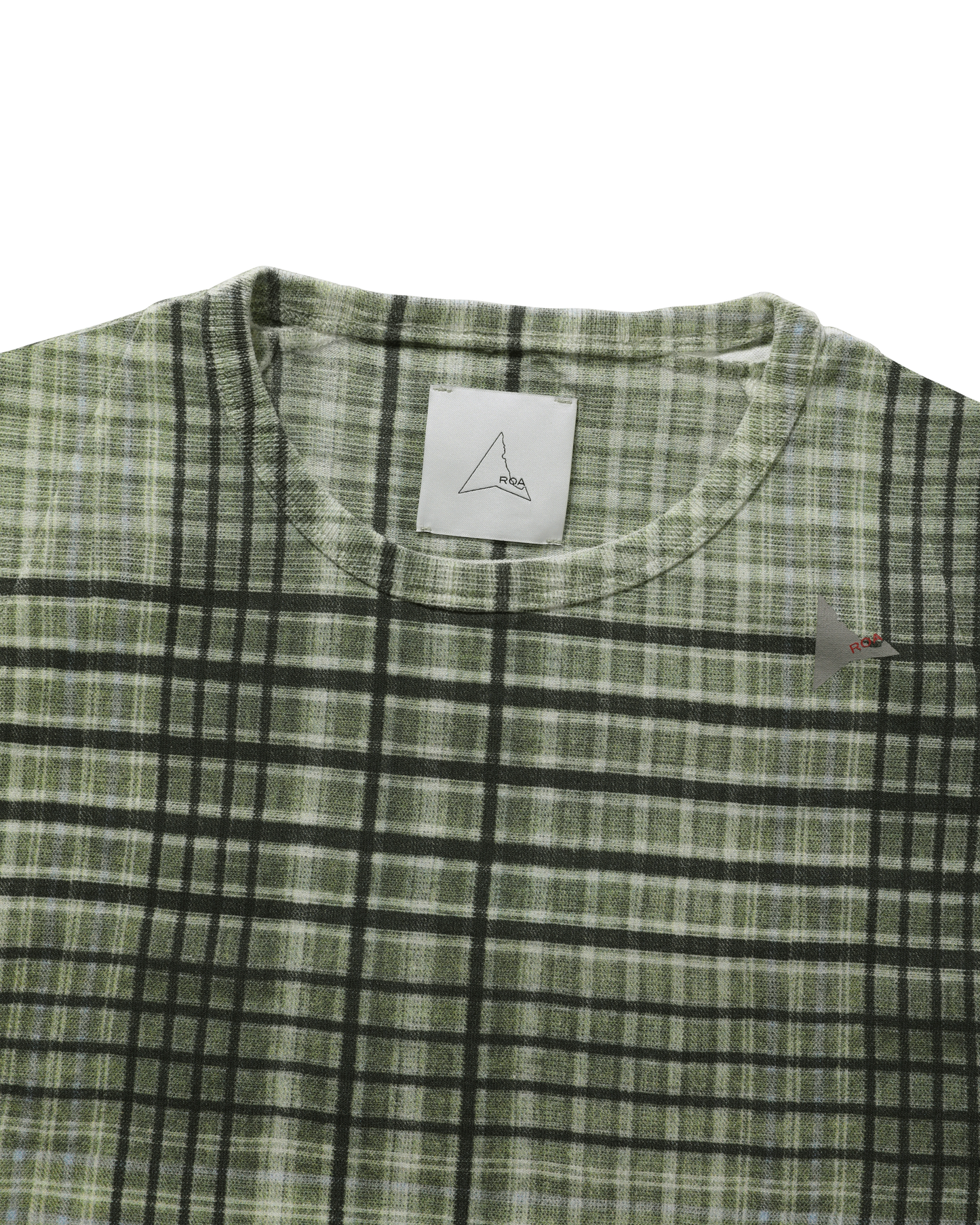 TABA PRINTED CHECK BABY TEE