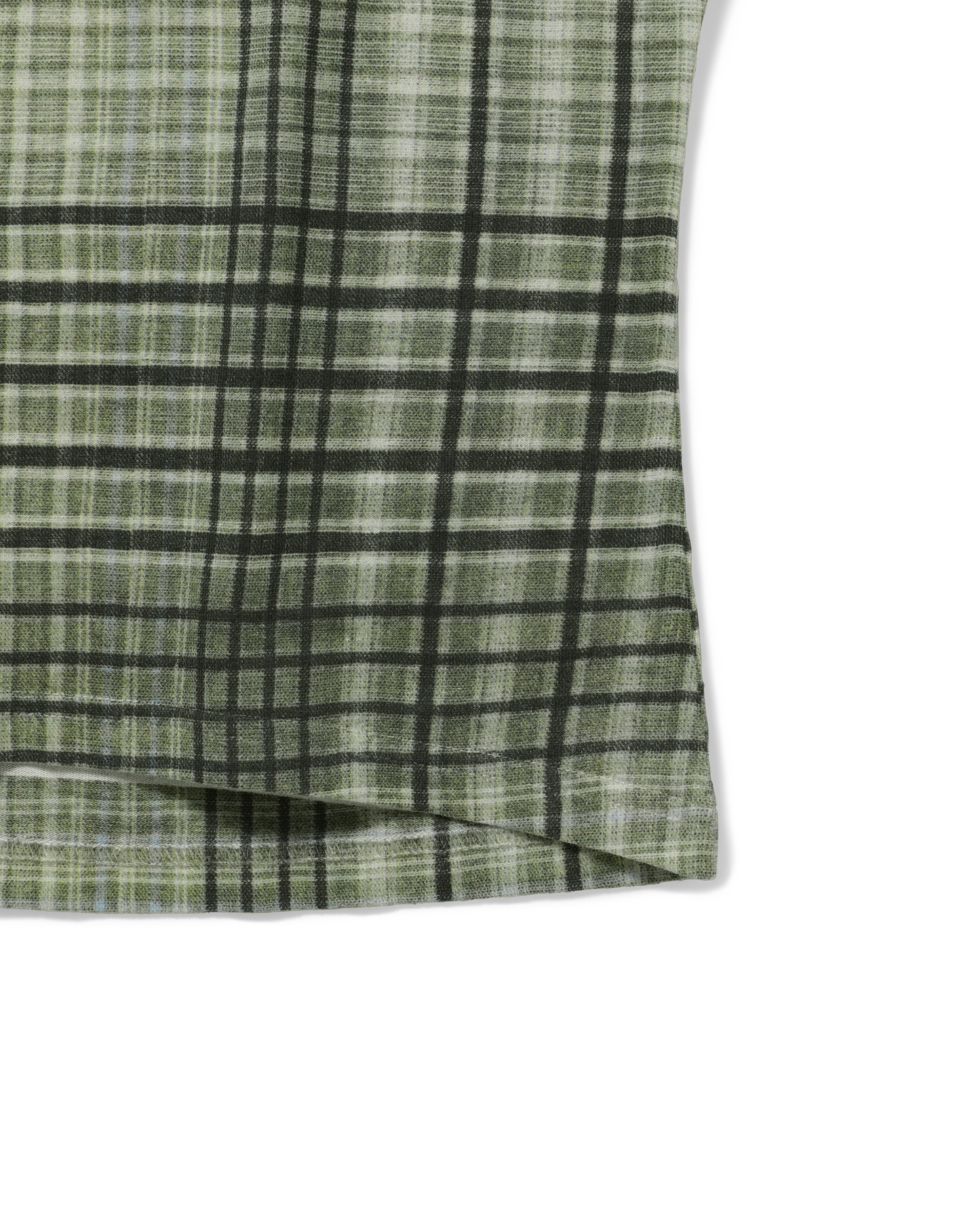 TABA PRINTED CHECK BABY TEE
