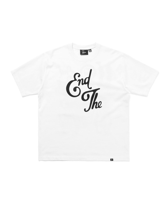 END THE LOUNGECHAIR T-SHIRT