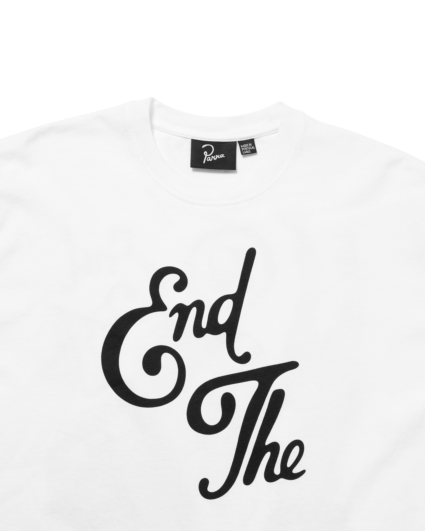 END THE LOUNGECHAIR T-SHIRT